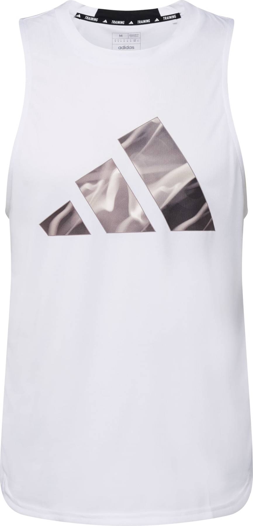 ADIDAS PERFORMANCE Funkční tričko šedá / světle šedá / tmavě šedá / bílá