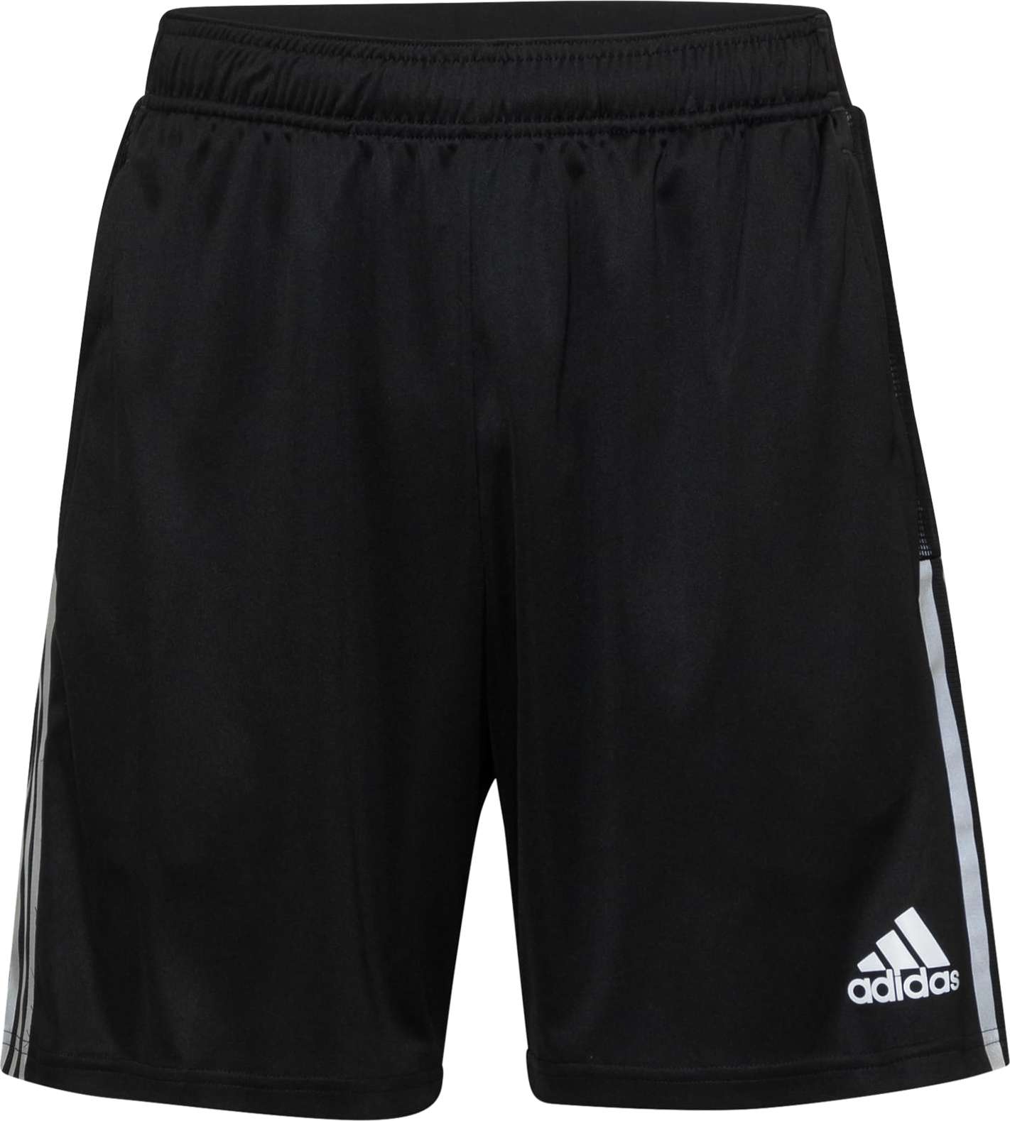 ADIDAS PERFORMANCE Sportovní kalhoty černá / bílá