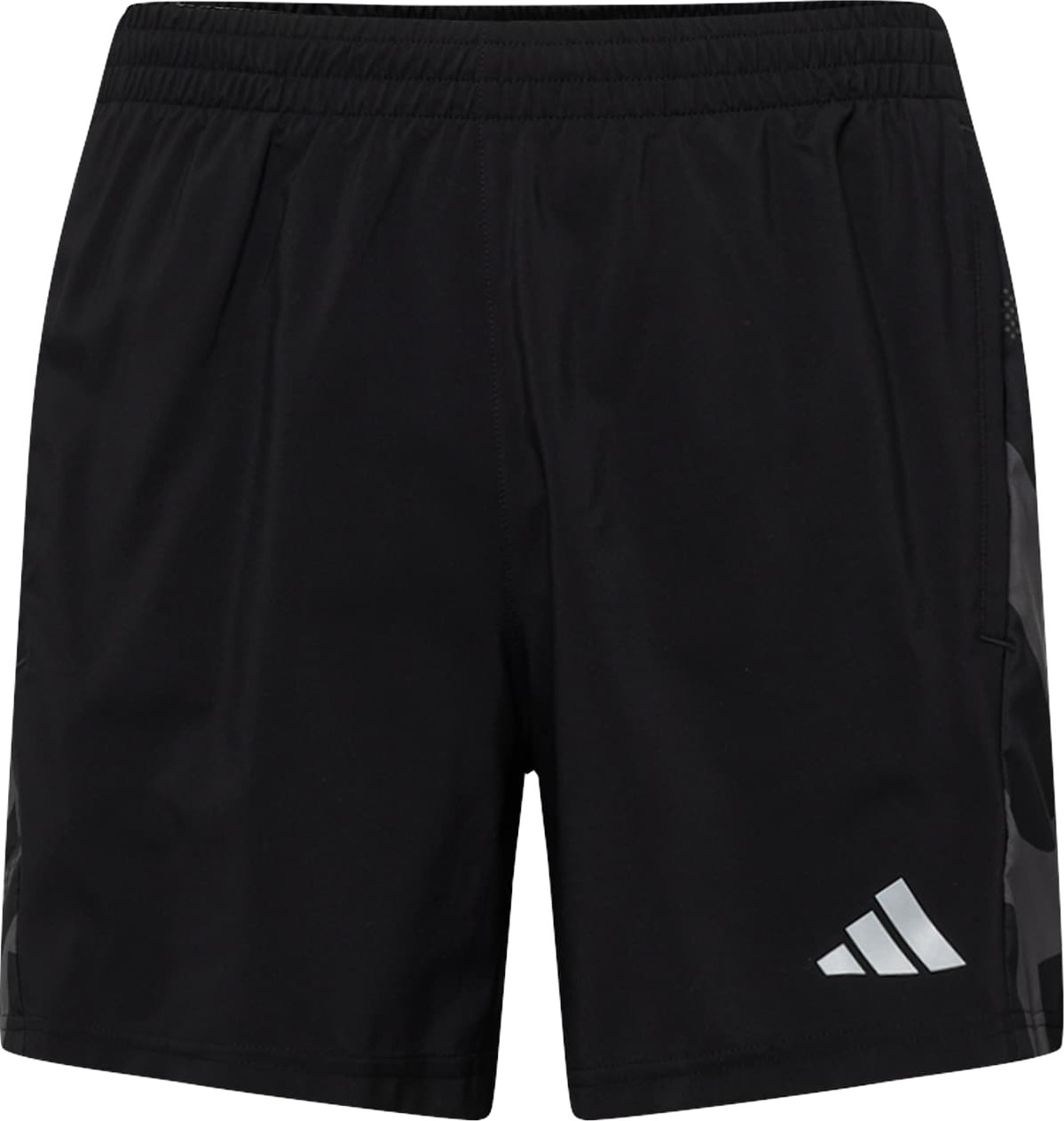 ADIDAS PERFORMANCE Sportovní kalhoty 'Own the Run' šedá / černá