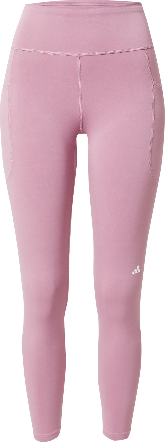 ADIDAS PERFORMANCE Sportovní kalhoty růžová / bílá