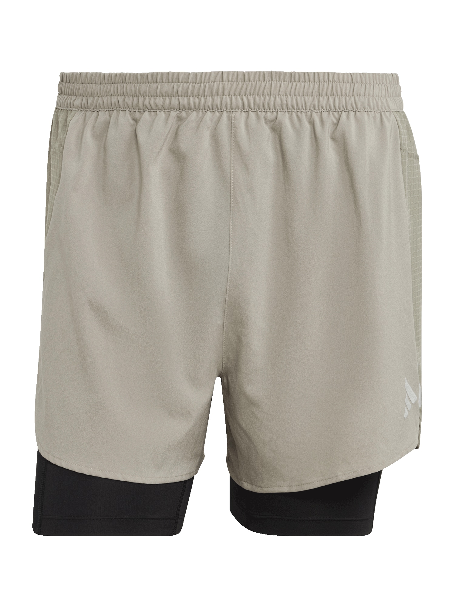 ADIDAS PERFORMANCE Sportovní kalhoty šedá / pastelově zelená / černá