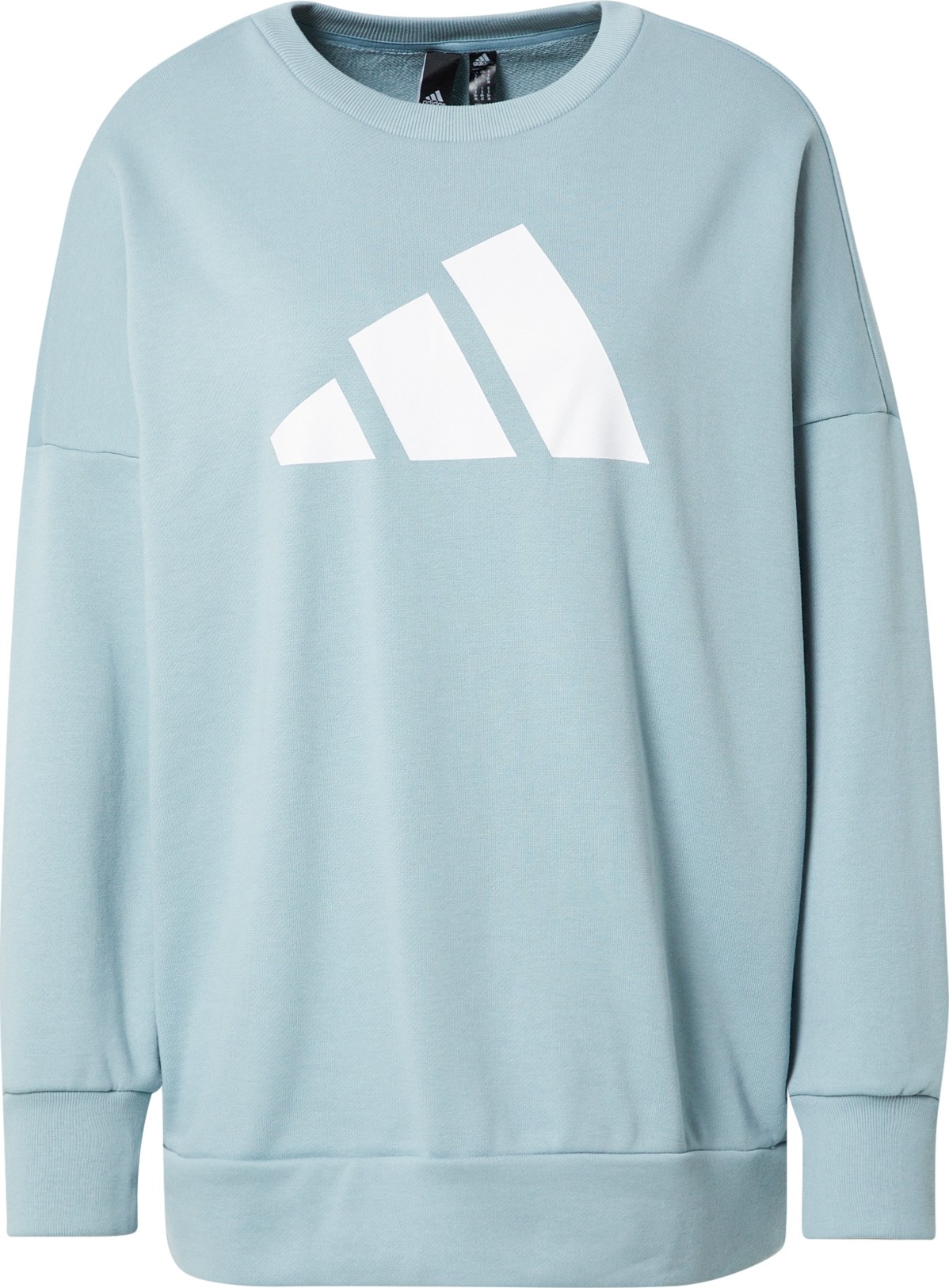 ADIDAS PERFORMANCE Sportovní mikina světlemodrá / černá / bílá