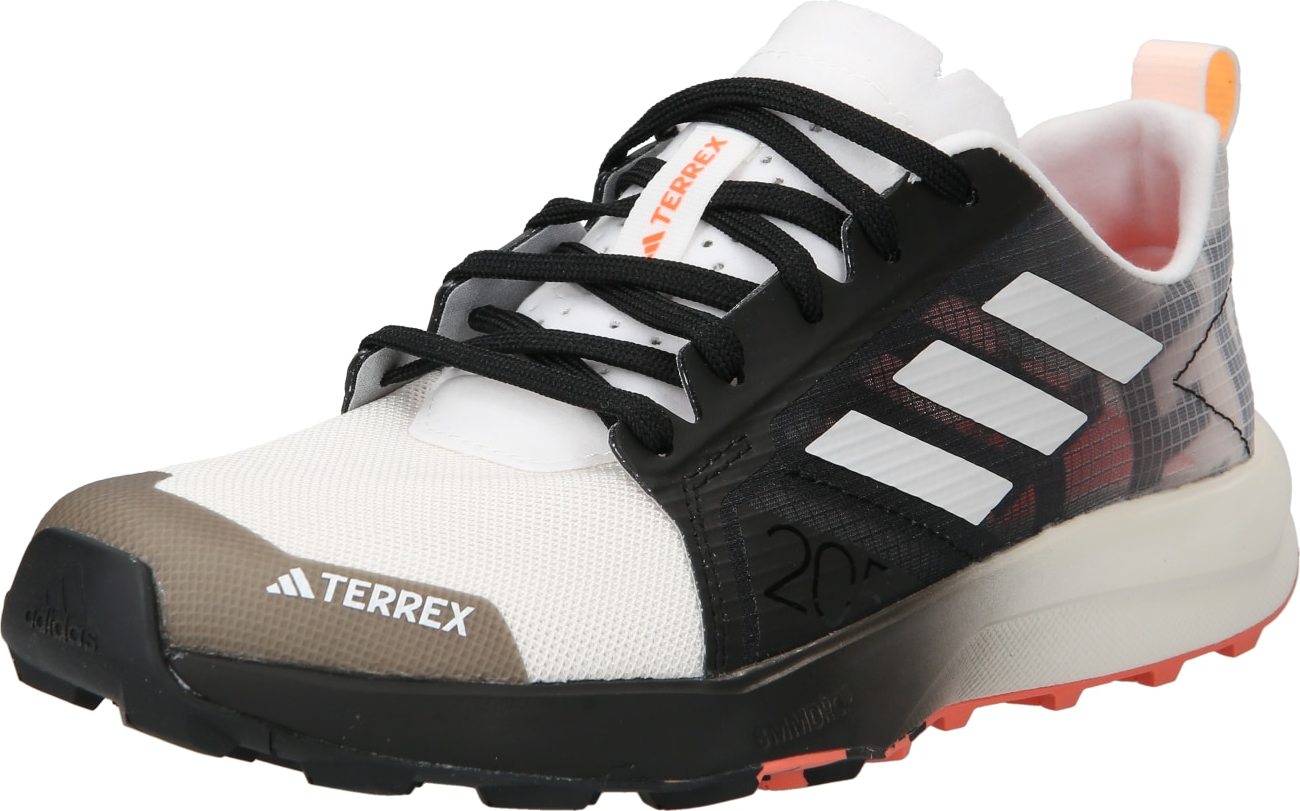 ADIDAS TERREX Sportovní boty 'Speed Flow' antracitová / oranžová / černá / bílá