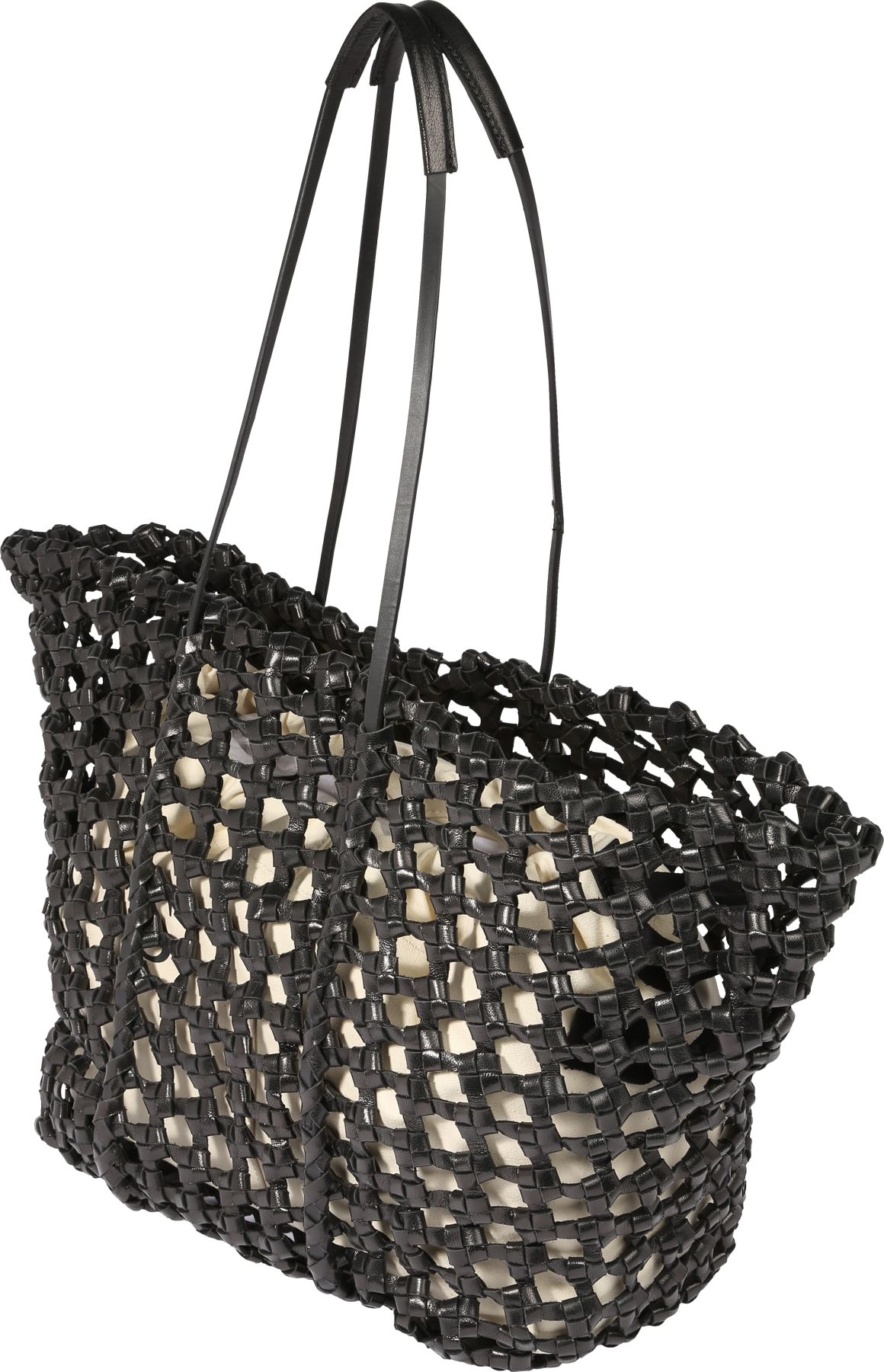 AllSaints Nákupní taška 'NADALINE' béžová / černá