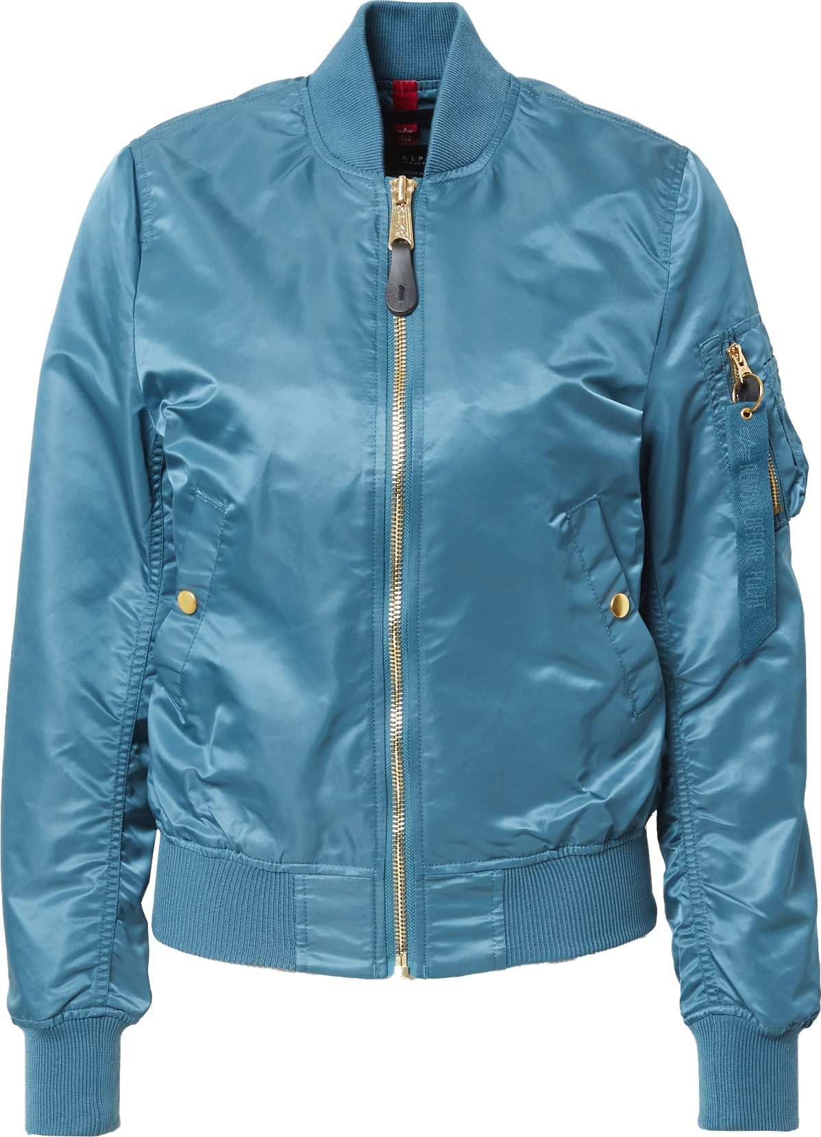 ALPHA INDUSTRIES Přechodná bunda petrolejová