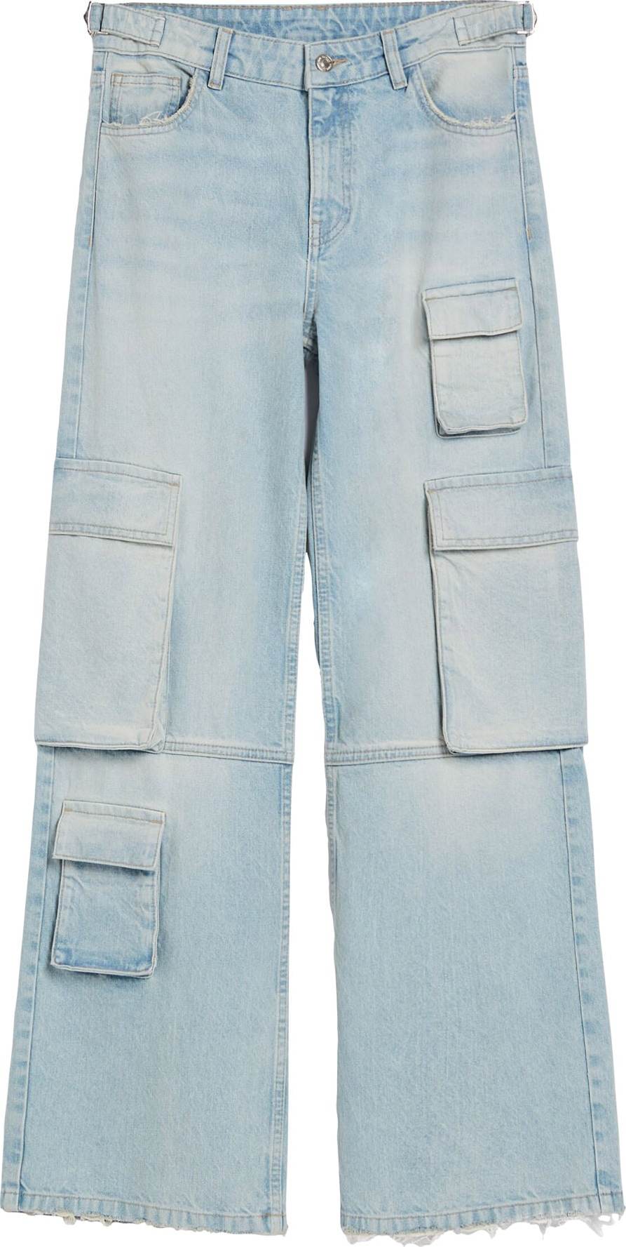 Bershka Džíny modrá džínovina