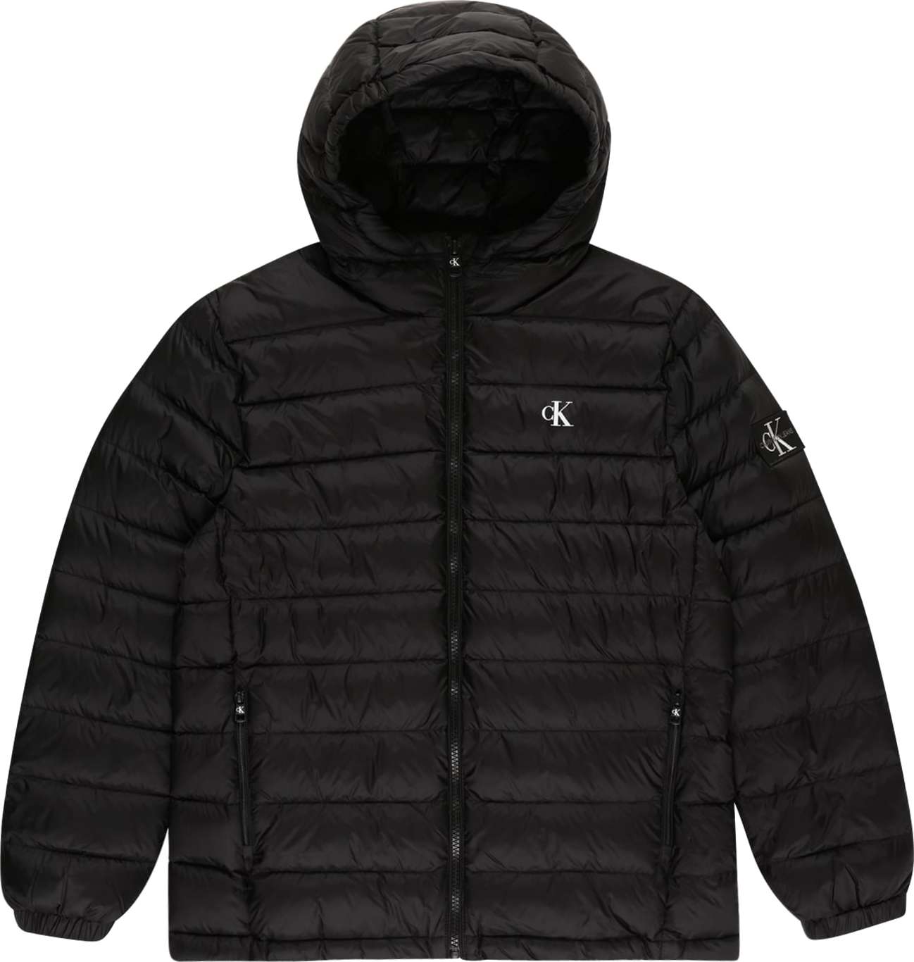 Calvin Klein Jeans Přechodná bunda černá