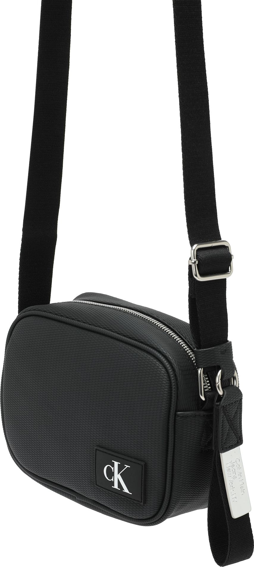 Calvin Klein Jeans Taška přes rameno černá / bílá