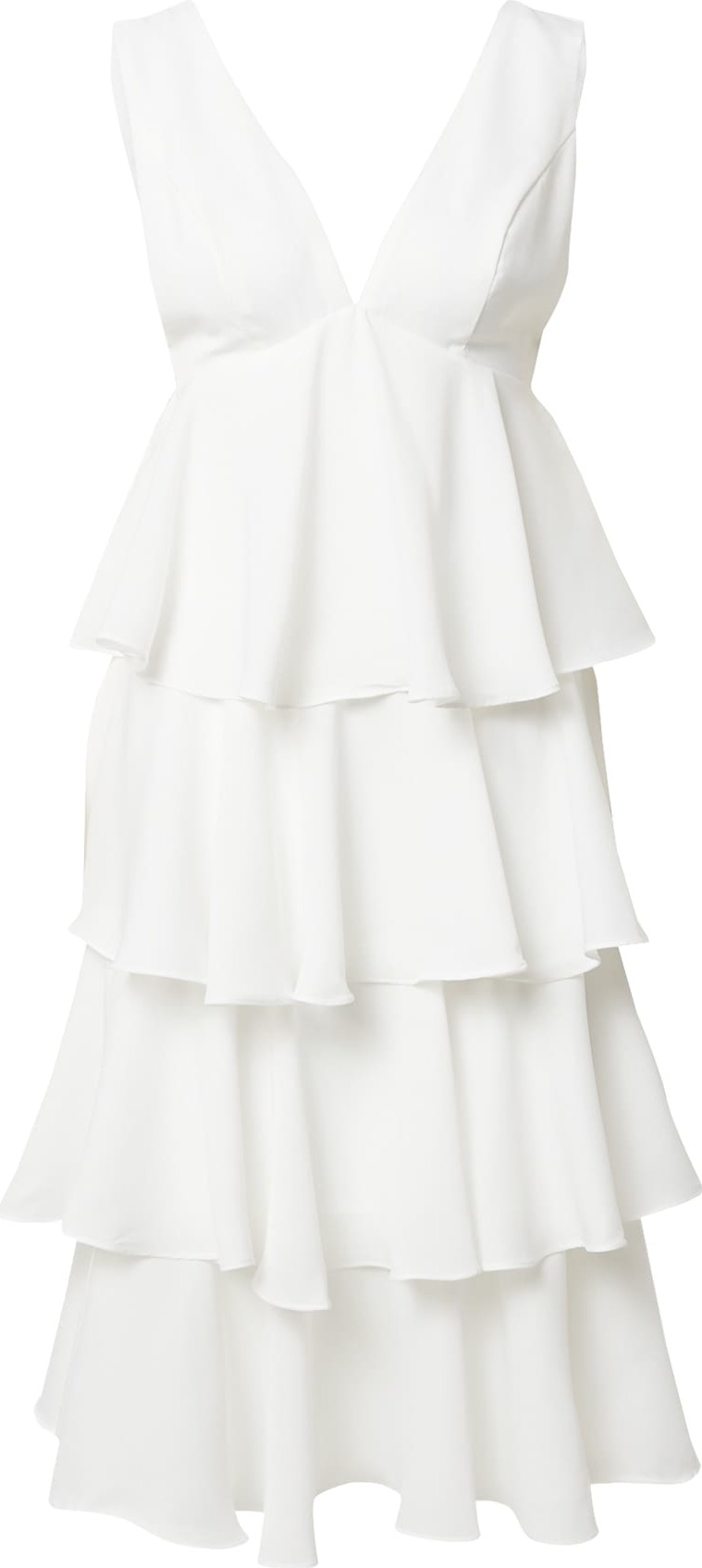 Chi Chi London Koktejlové šaty bílá