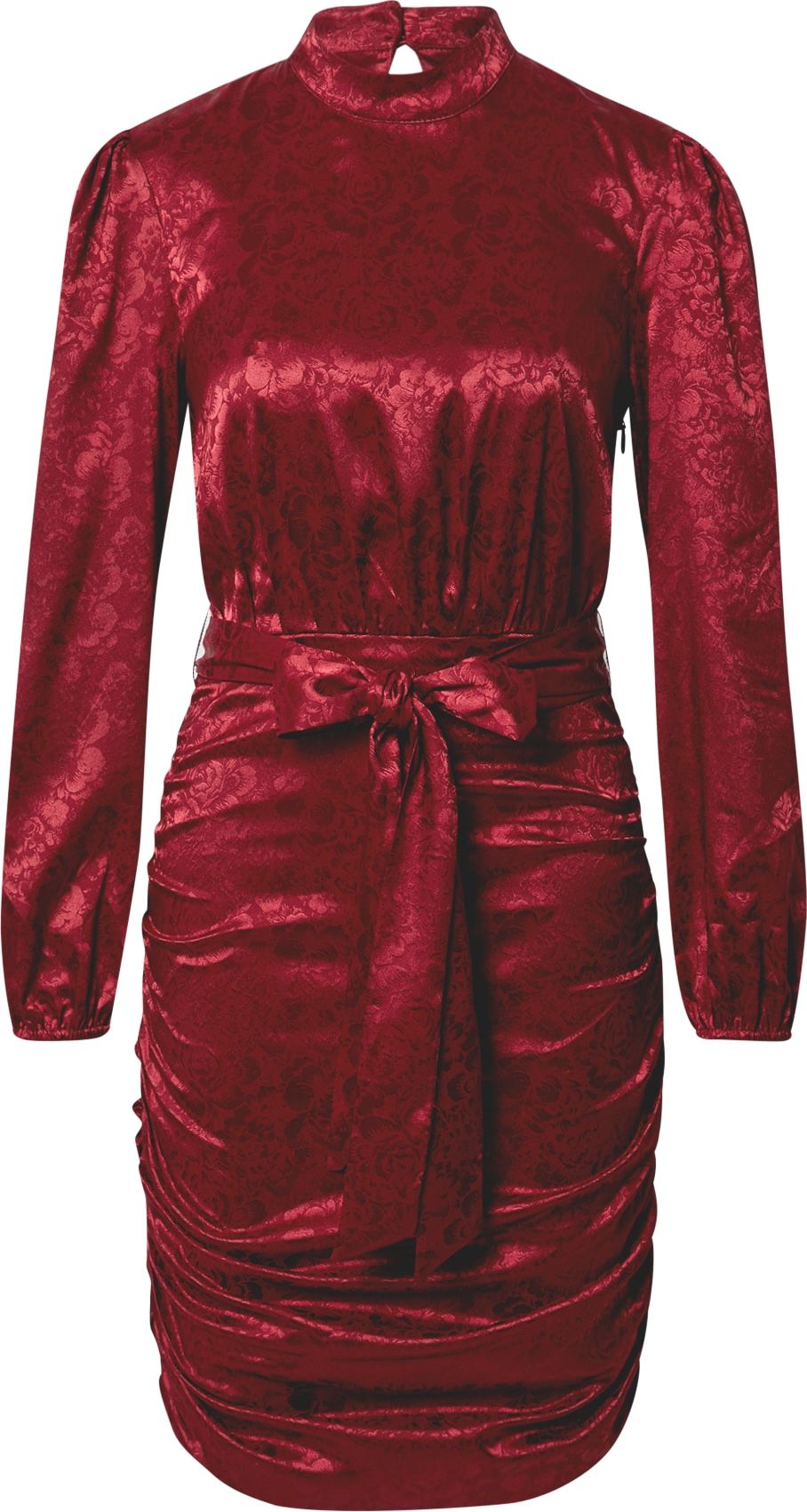 Chi Chi London Košilové šaty 'Camile' burgundská červeň