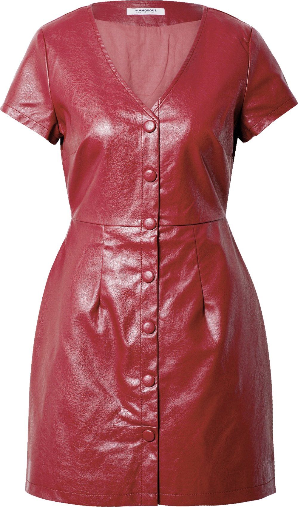 GLAMOROUS Šaty vínově červená