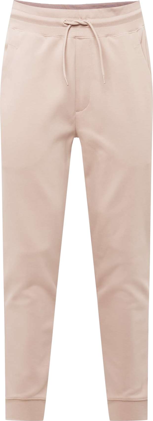 HUGO Kalhoty 'Daky213' světle hnědá / bílá