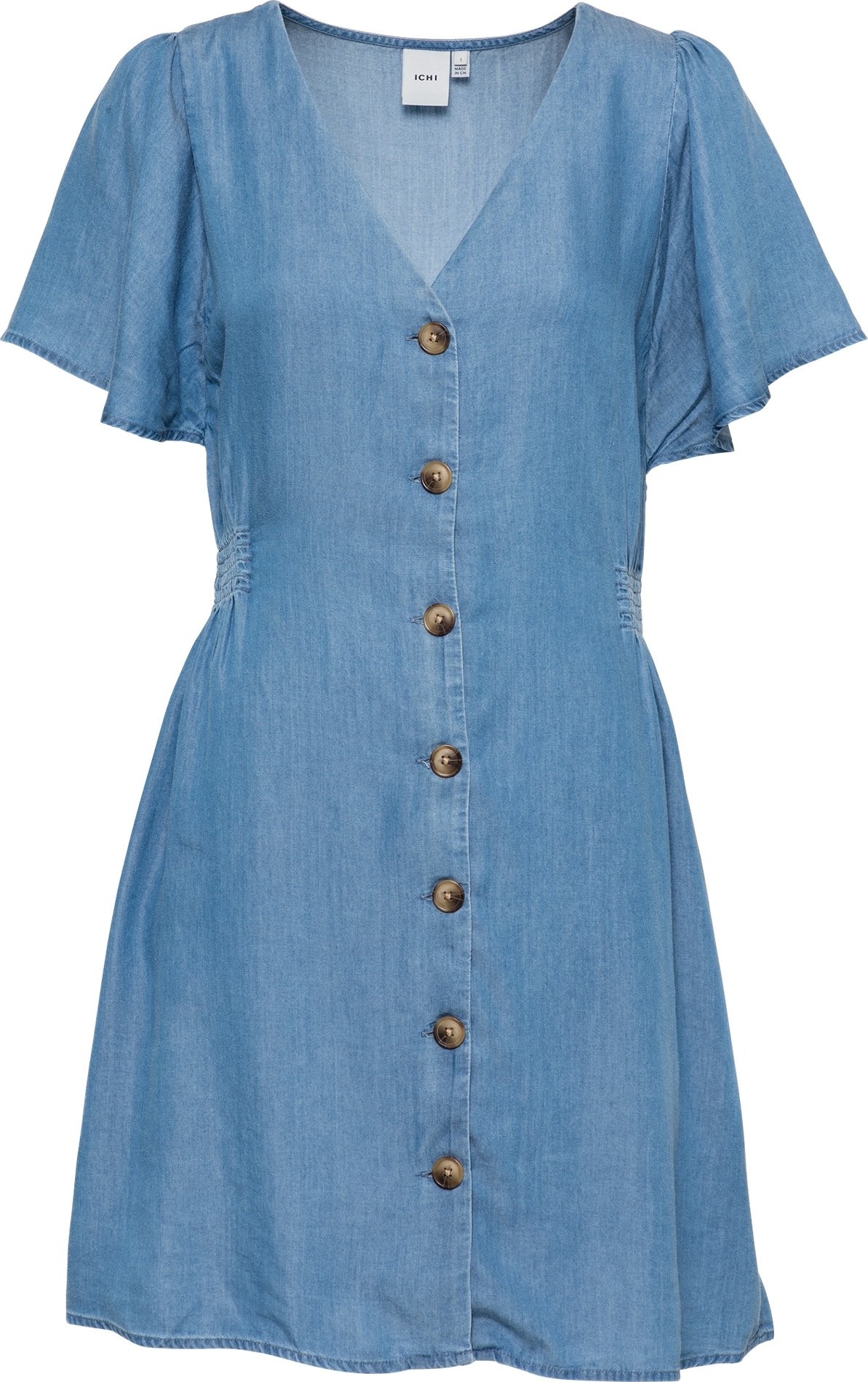 ICHI Košilové šaty modrá