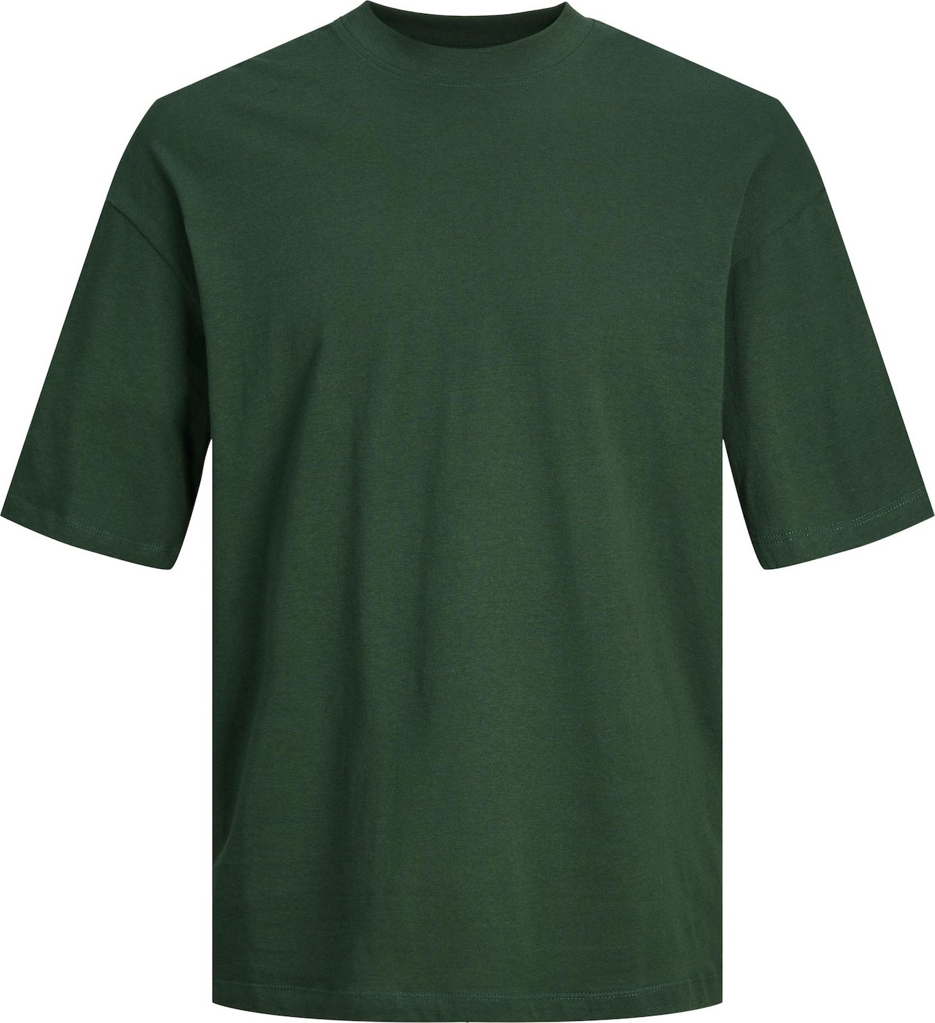 JACK & JONES Tričko tmavě zelená