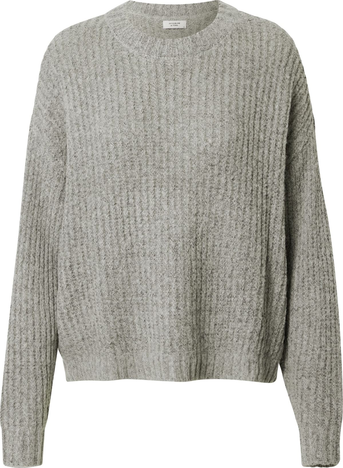JDY Svetr 'Dindy' šedý melír
