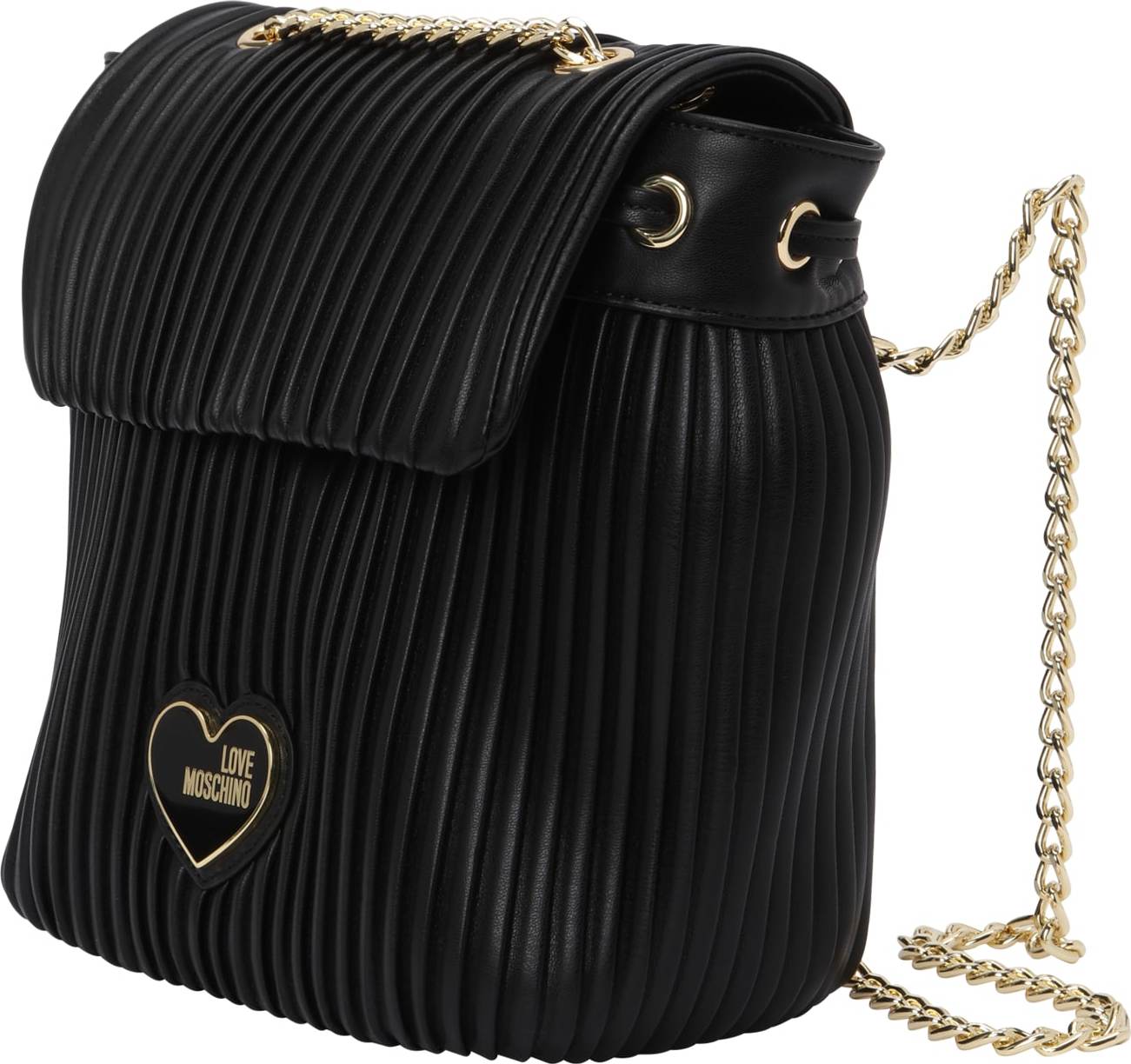 Love Moschino Batoh zlatá / černá