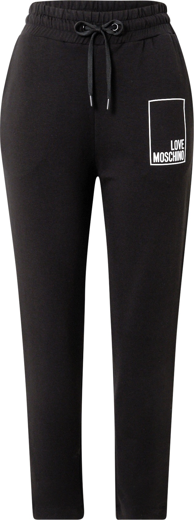 Love Moschino Kalhoty černá / bílá