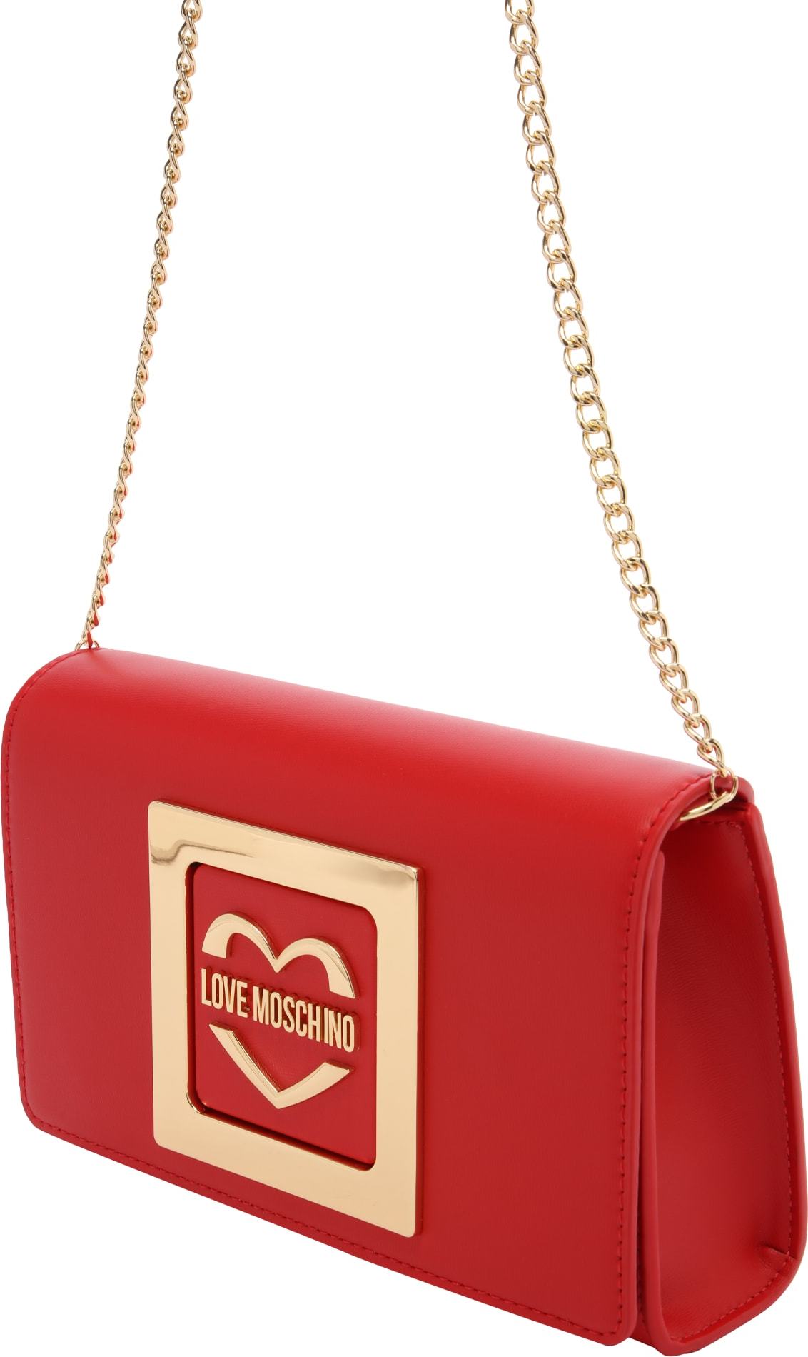 Love Moschino Taška přes rameno zlatá / ohnivá červená