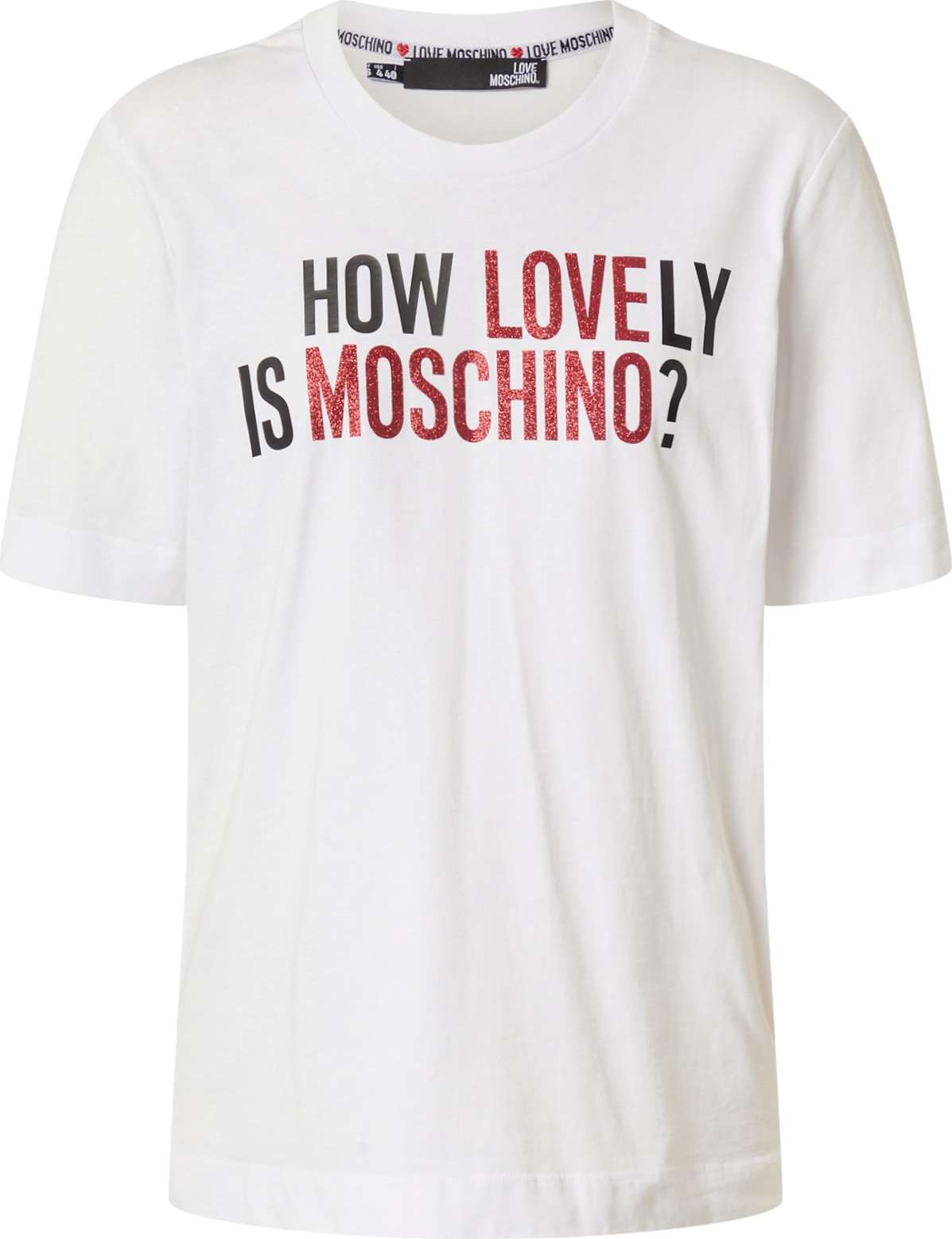Love Moschino Tričko 'W4F152NM3876' bílá