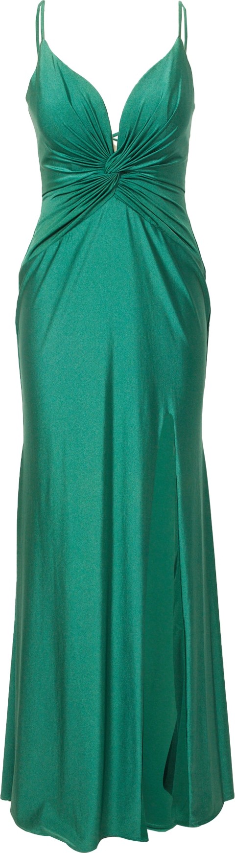 LUXUAR Společenské šaty smaragdová