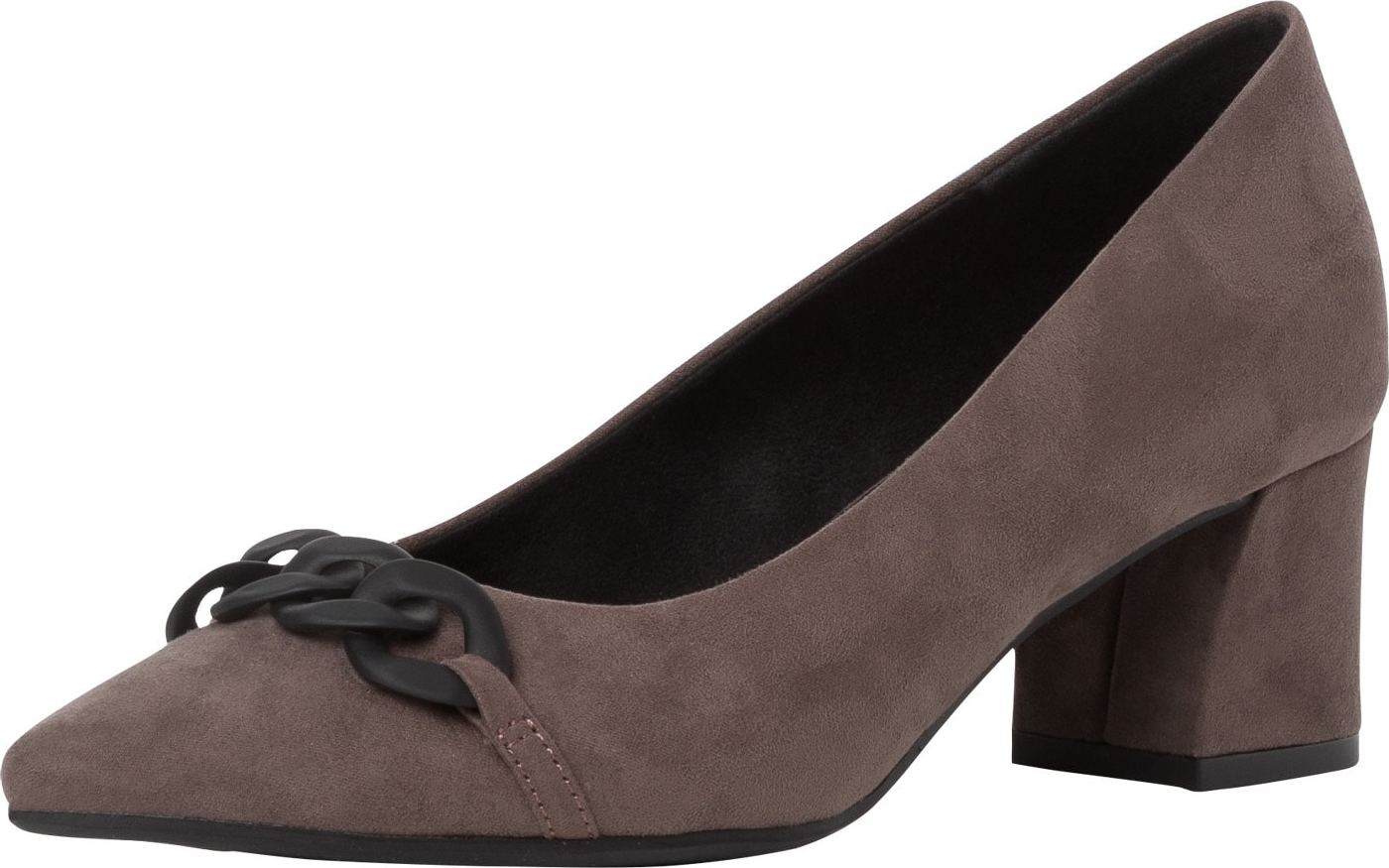 MARCO TOZZI Lodičky hnědá / černá