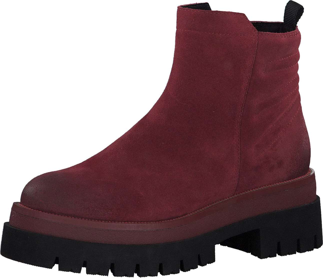 MARCO TOZZI Nízké kozačky merlot