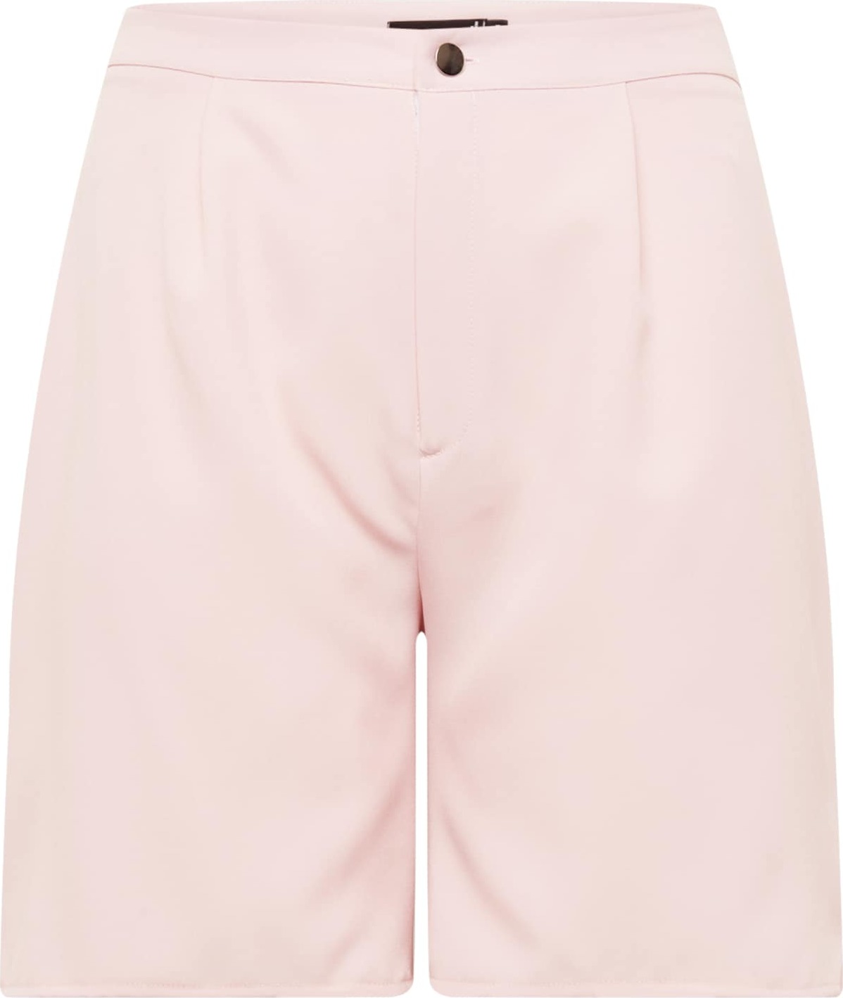 Missguided Plus Kalhoty světle růžová