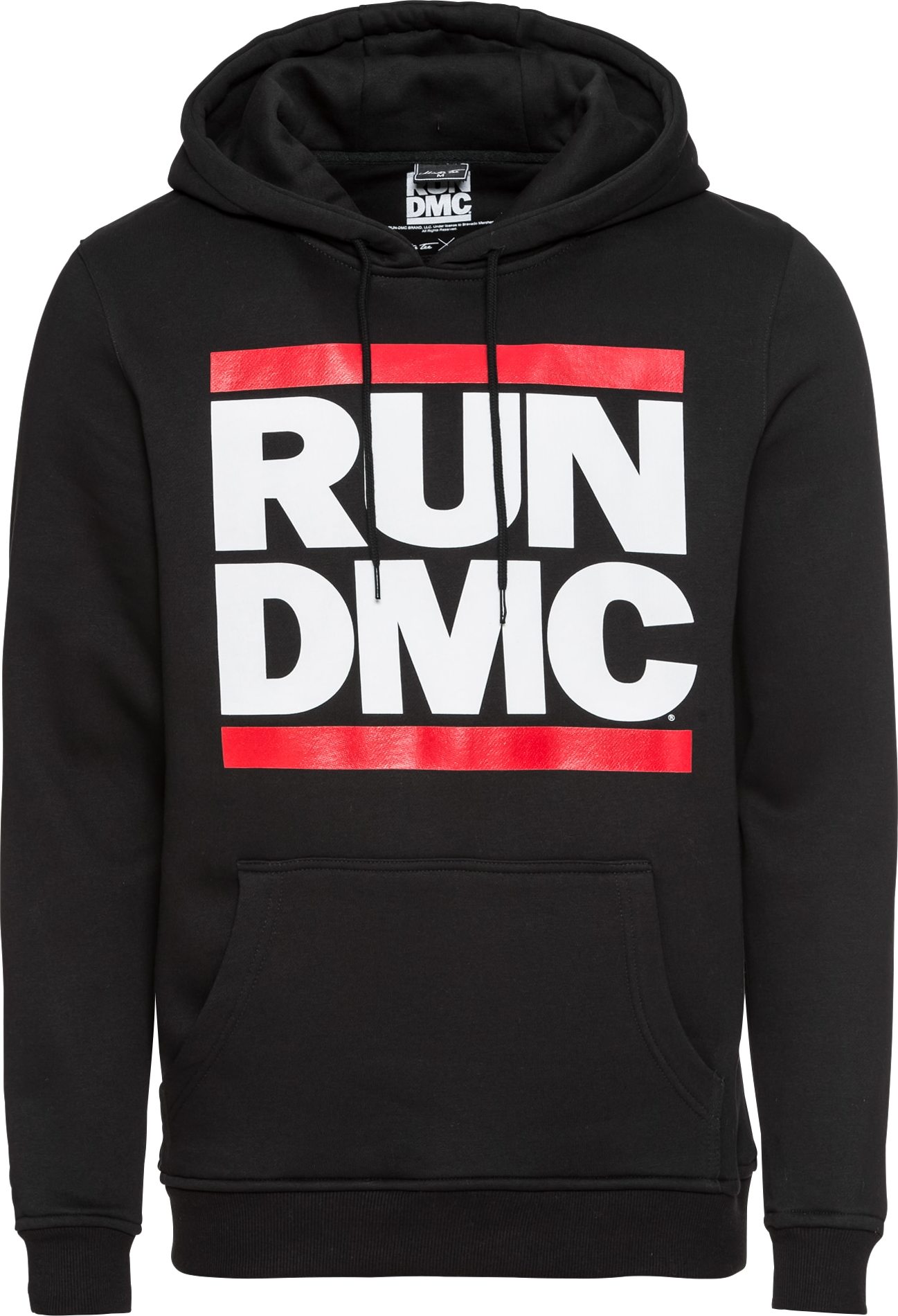 Mister Tee Mikina 'Run DMC' červená / černá / bílá