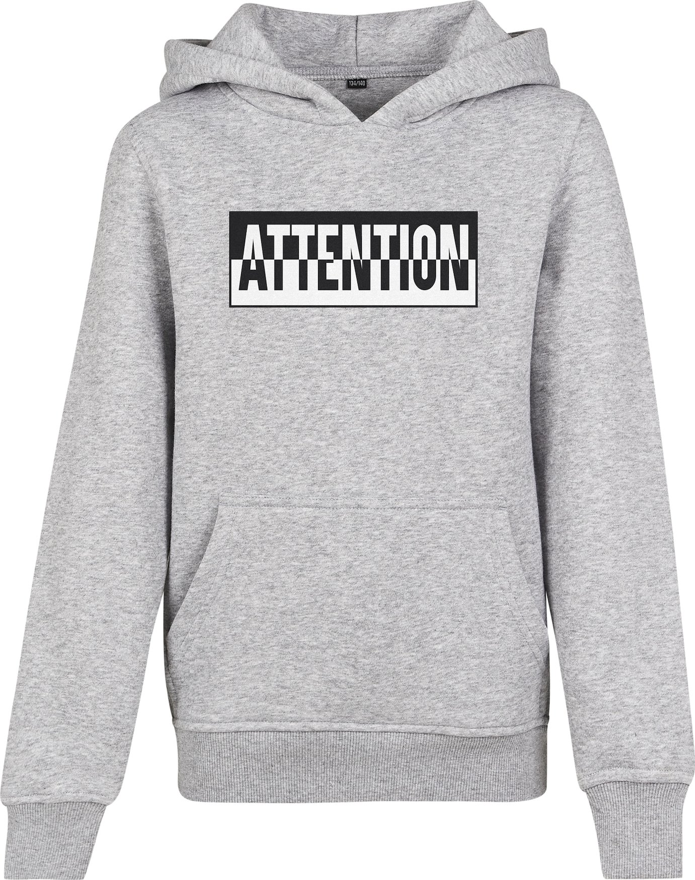 Mister Tee Mikina šedá / černá