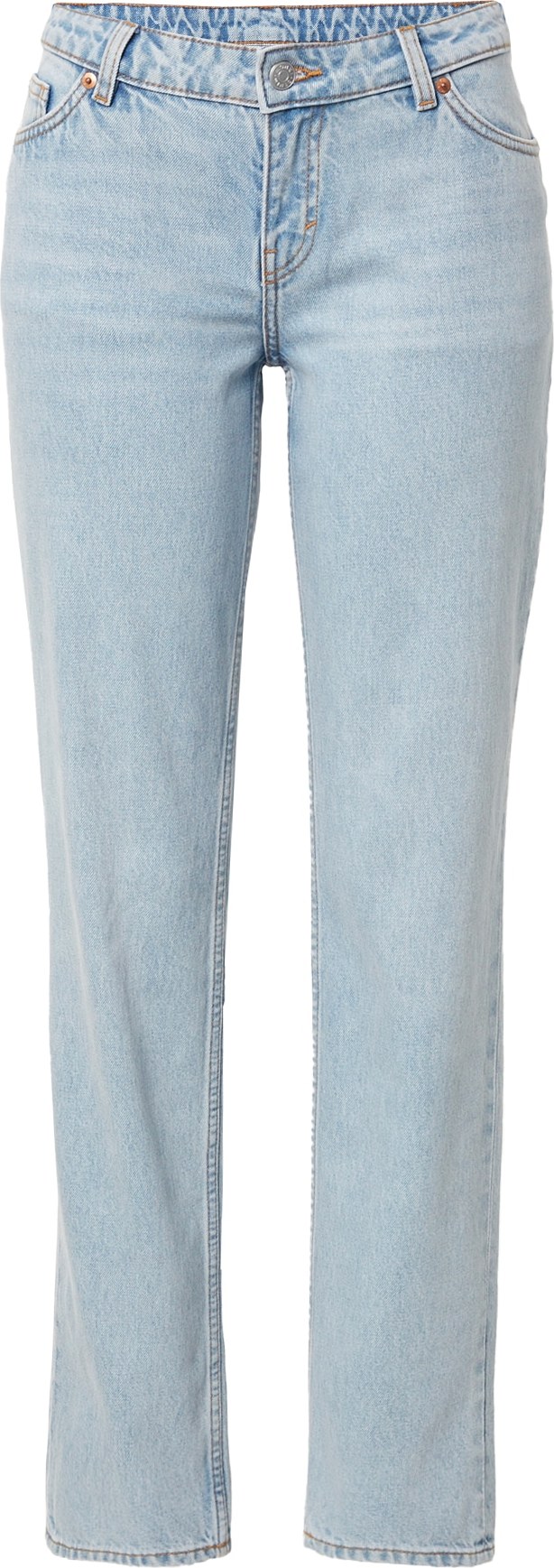 Monki Džíny modrá džínovina