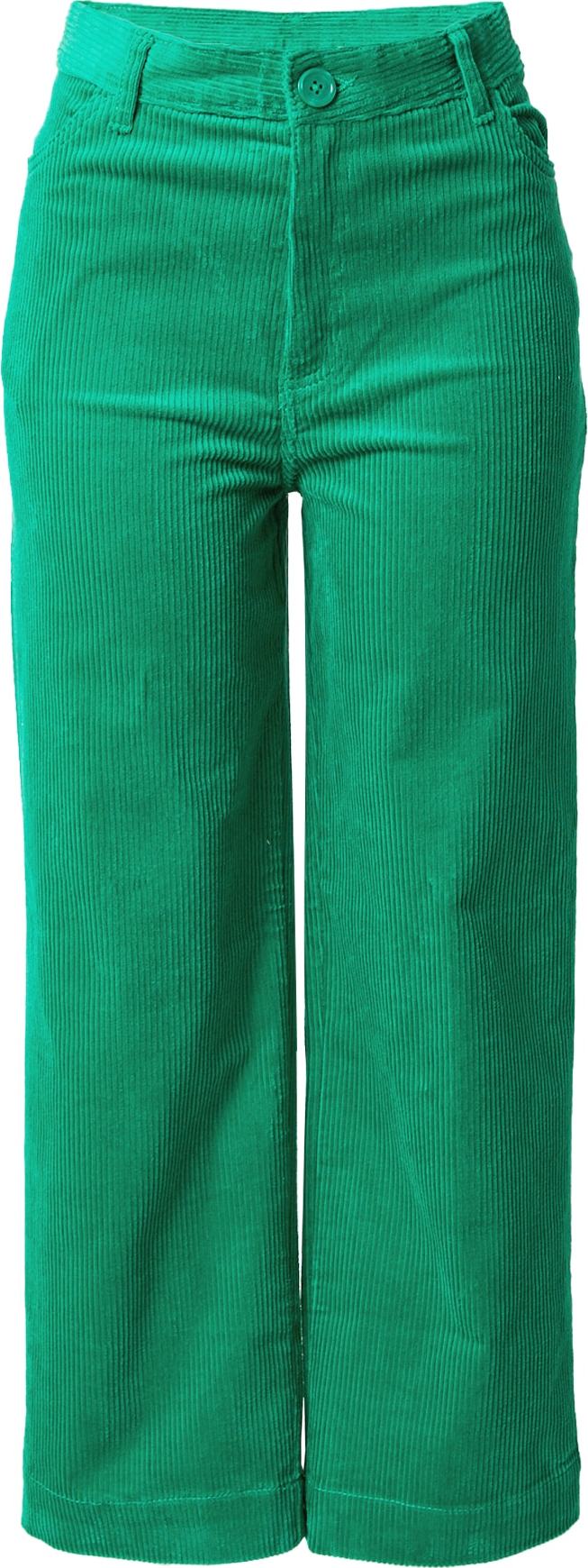 Monki Kalhoty zelená