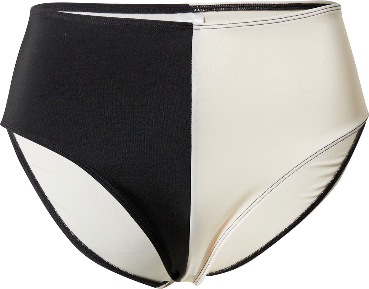 Monki Spodní díl plavek černá / bílá