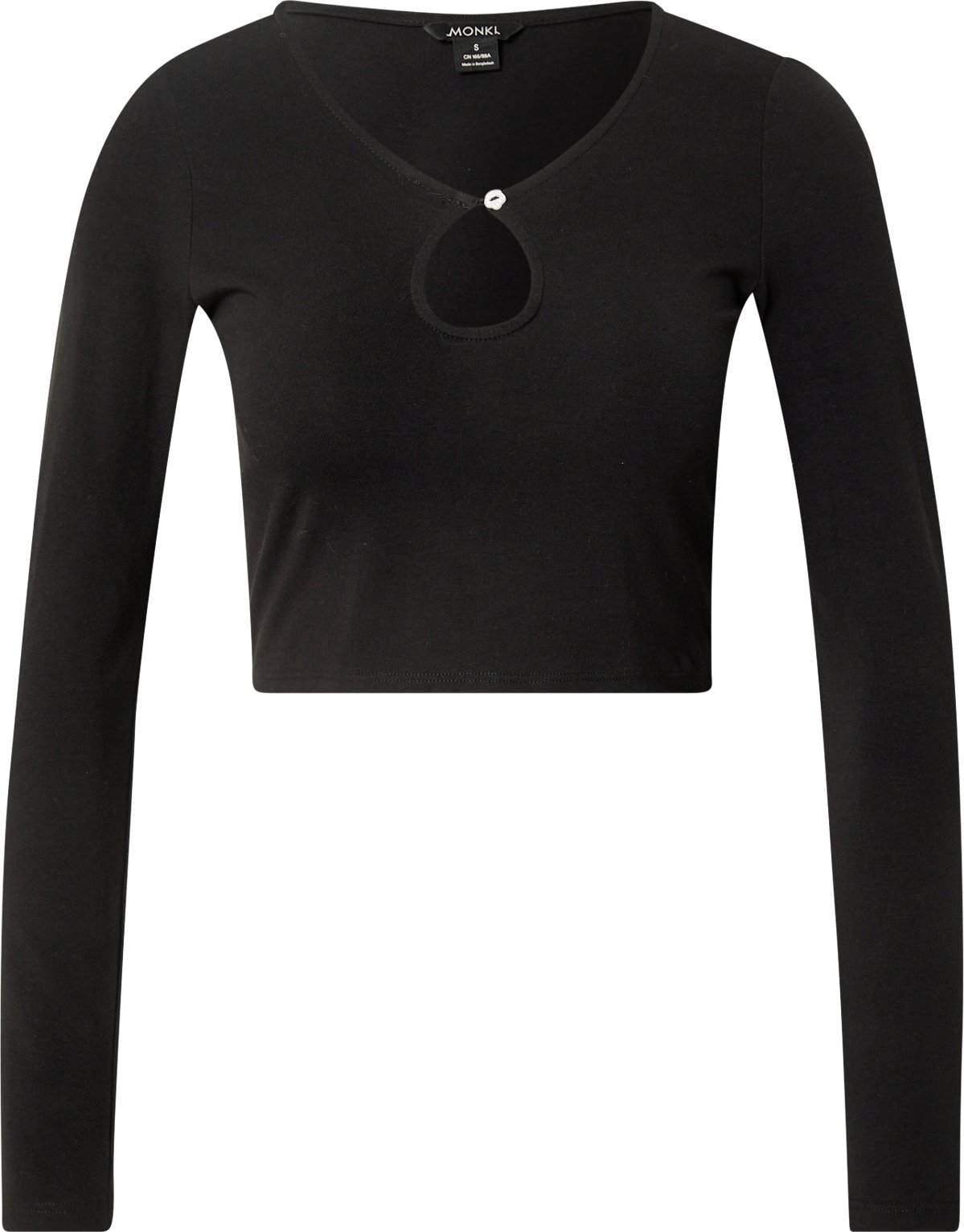 Monki Tričko černá