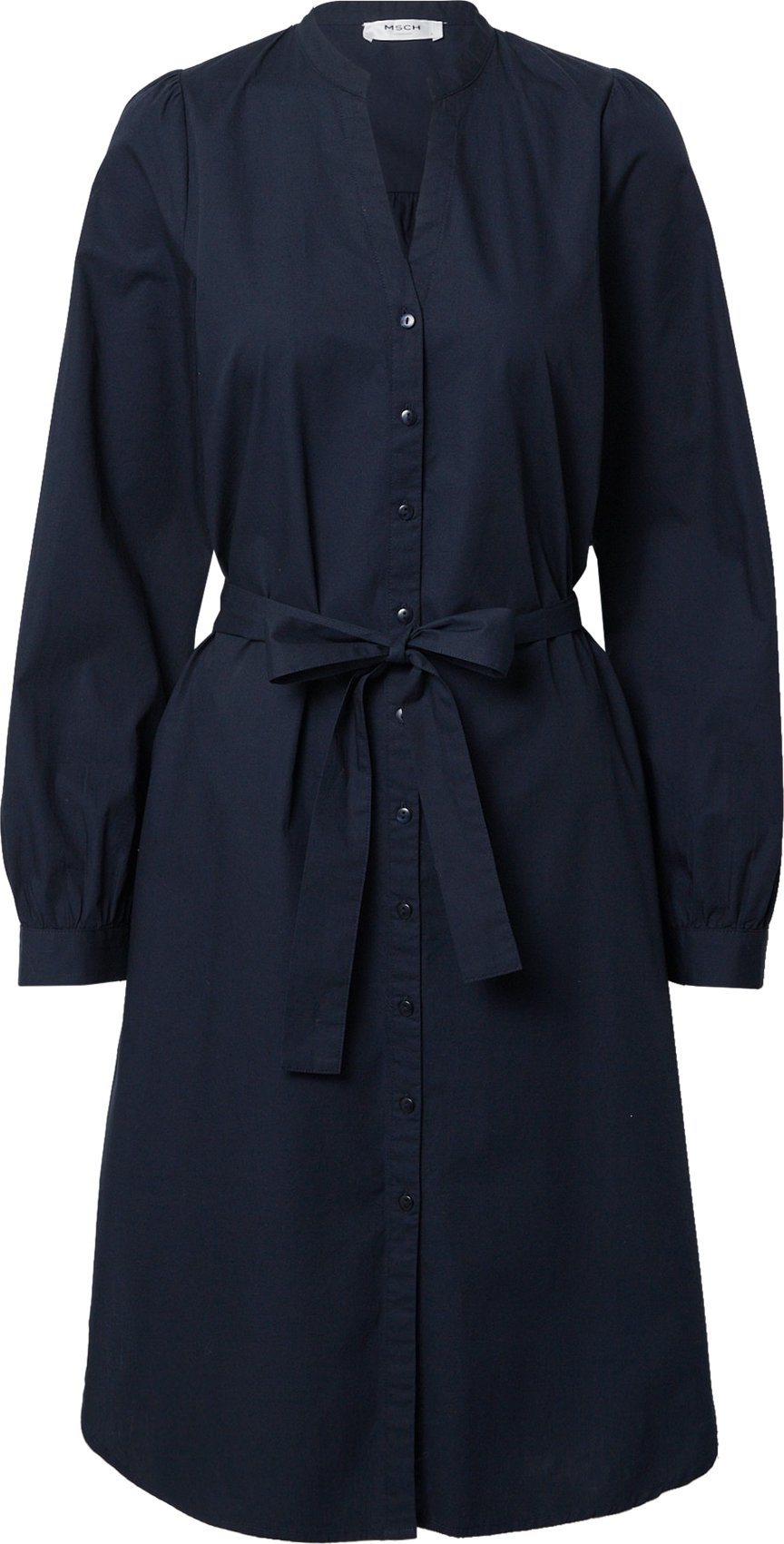 MOSS COPENHAGEN Košilové šaty 'Sirena' tmavě modrá