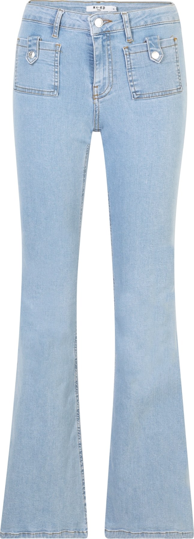 NA-KD Džíny světlemodrá