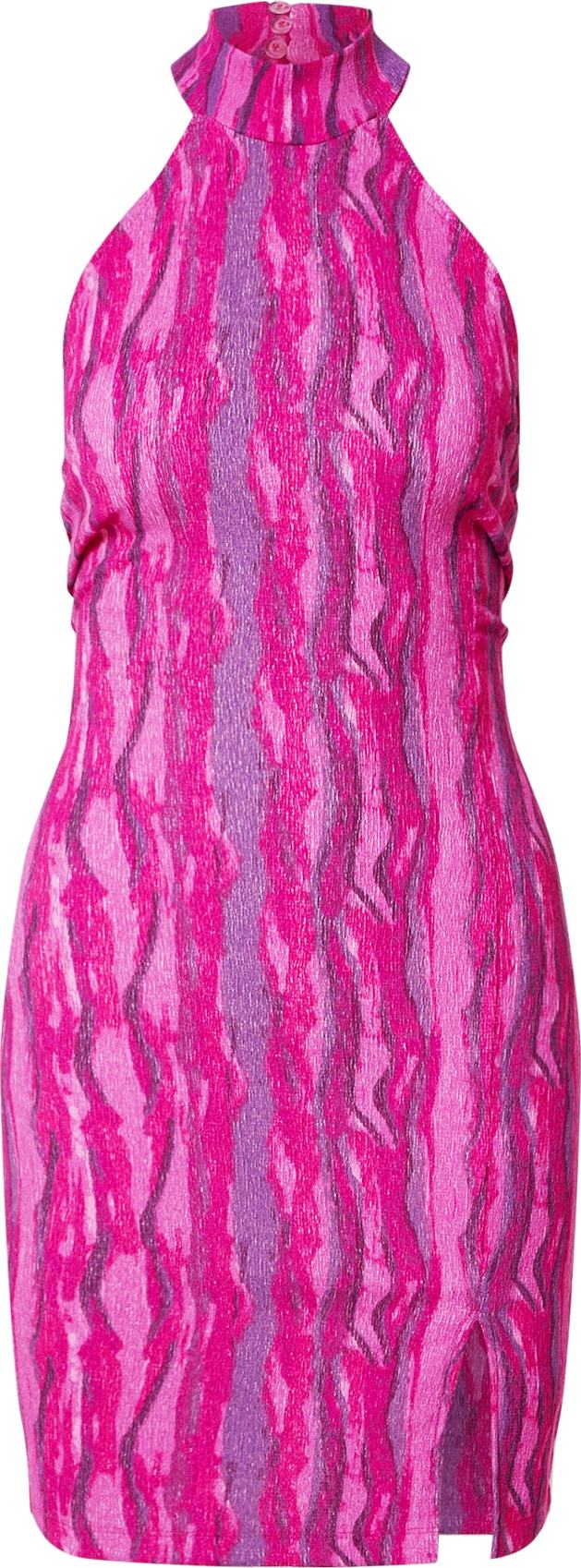 NA-KD Letní šaty 'Melissa Bentsen' fialová / orchidej / fuchsiová