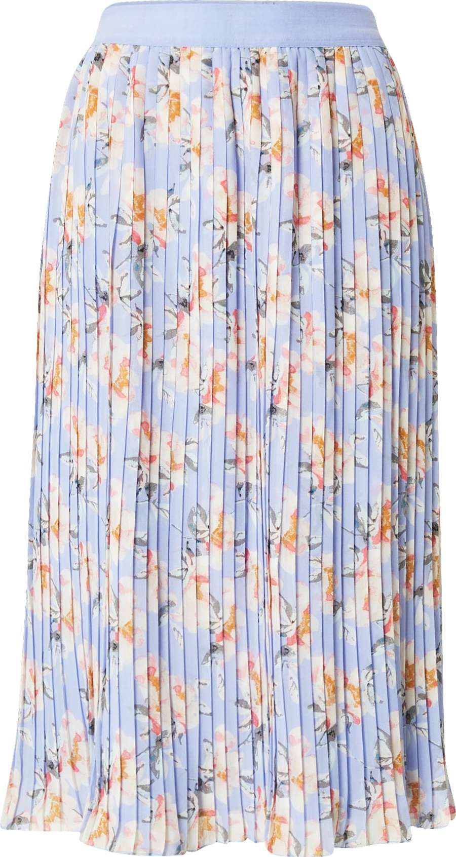 NA-KD Sukně světlemodrá / jasně oranžová / pink / bílá