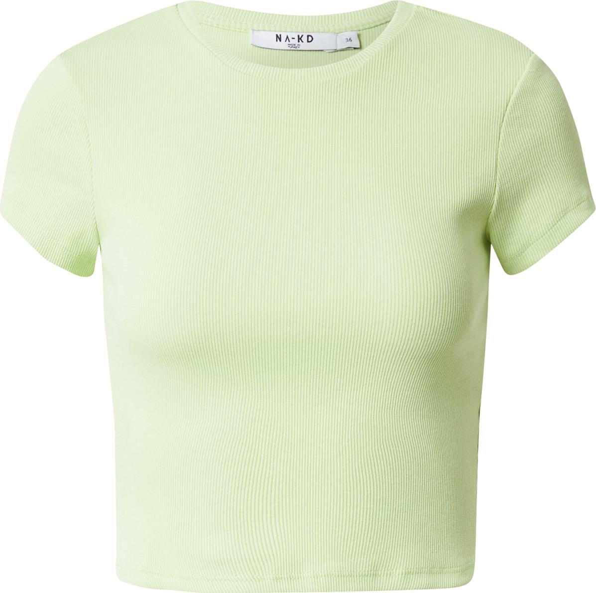NA-KD Tričko pastelově zelená