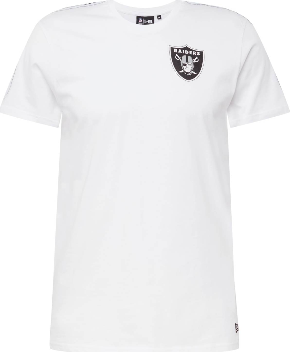 NEW ERA Tričko 'Las Vegas Raiders' šedá / černá / bílá