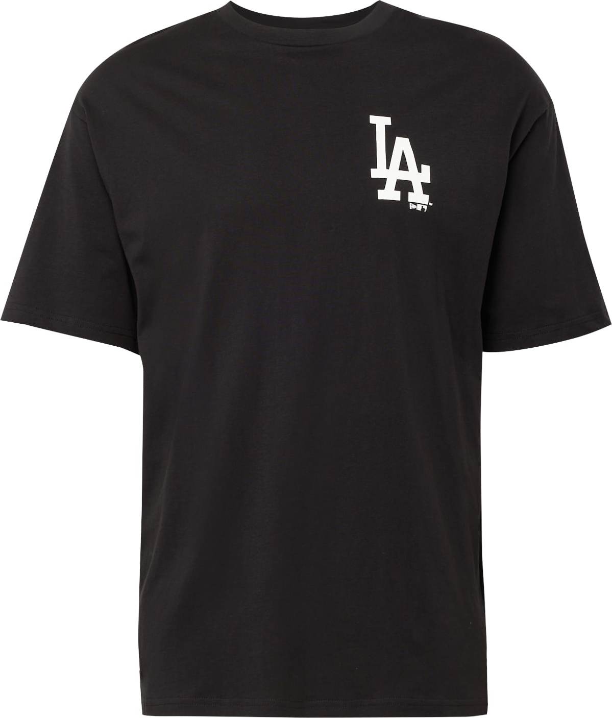 NEW ERA Tričko 'Los Angeles Dodgers' černá / bílá