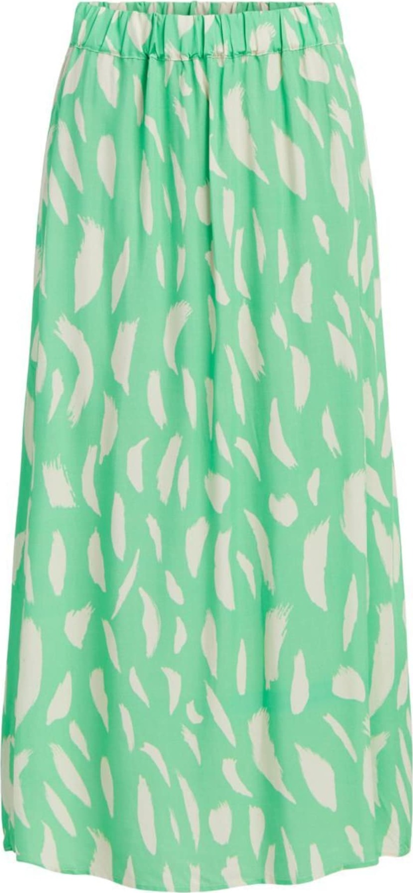 OBJECT Sukně 'Ema' béžová / světle zelená