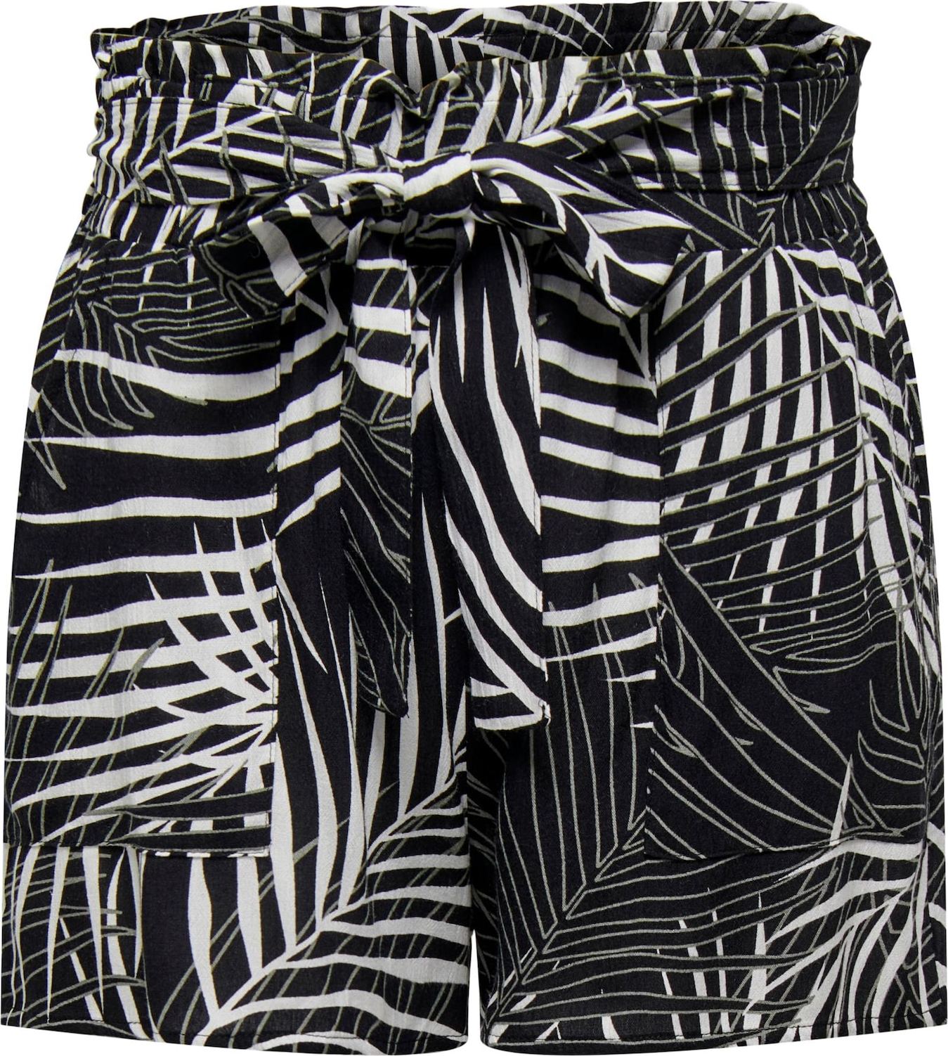 ONLY Kalhoty černá / bílá