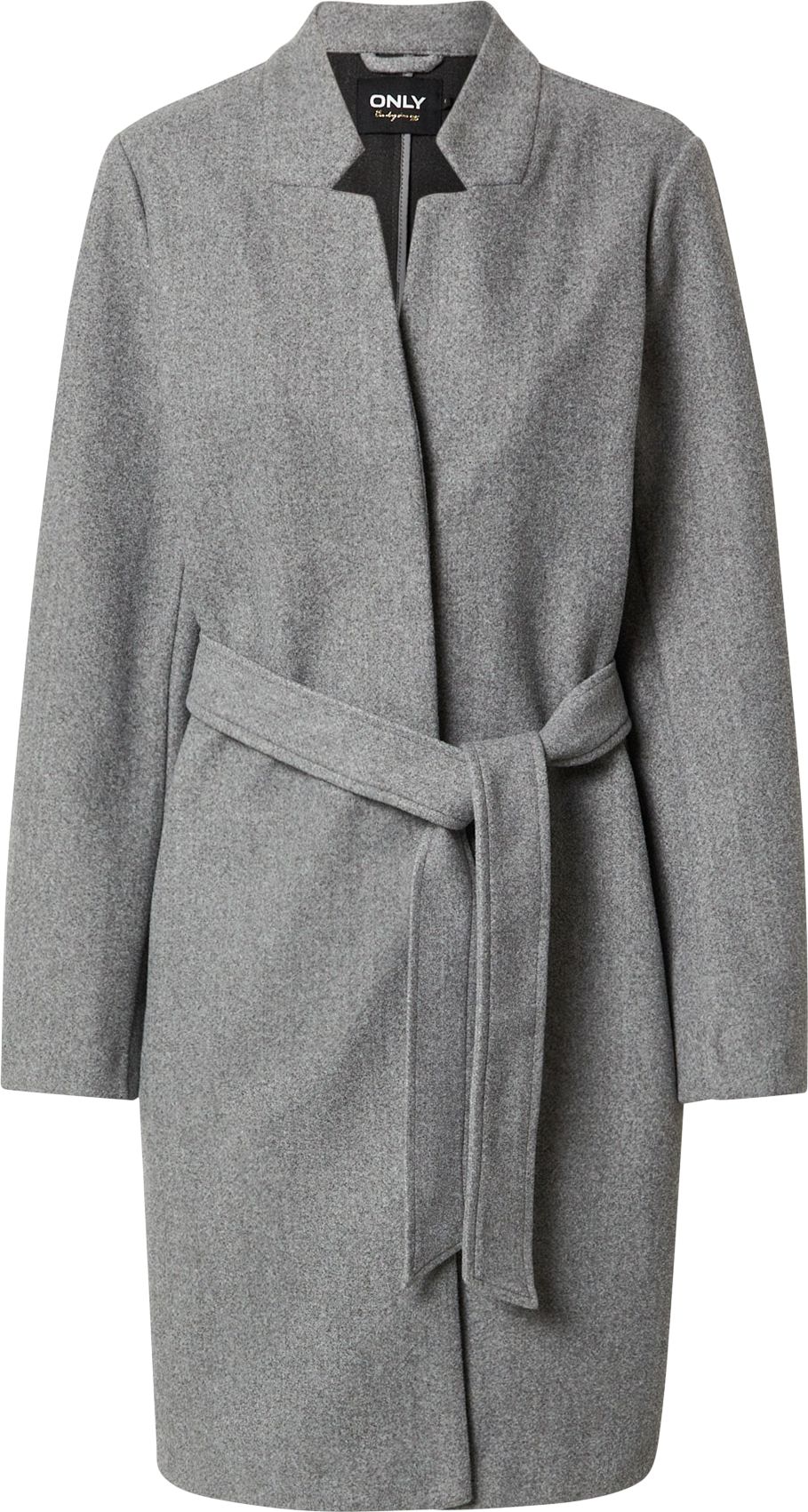 ONLY Přechodný kabát 'VICTORIA' šedý melír