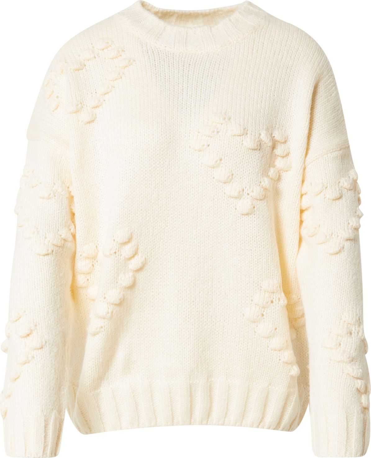 ONLY Svetr 'LOVEY' barva vaječné skořápky