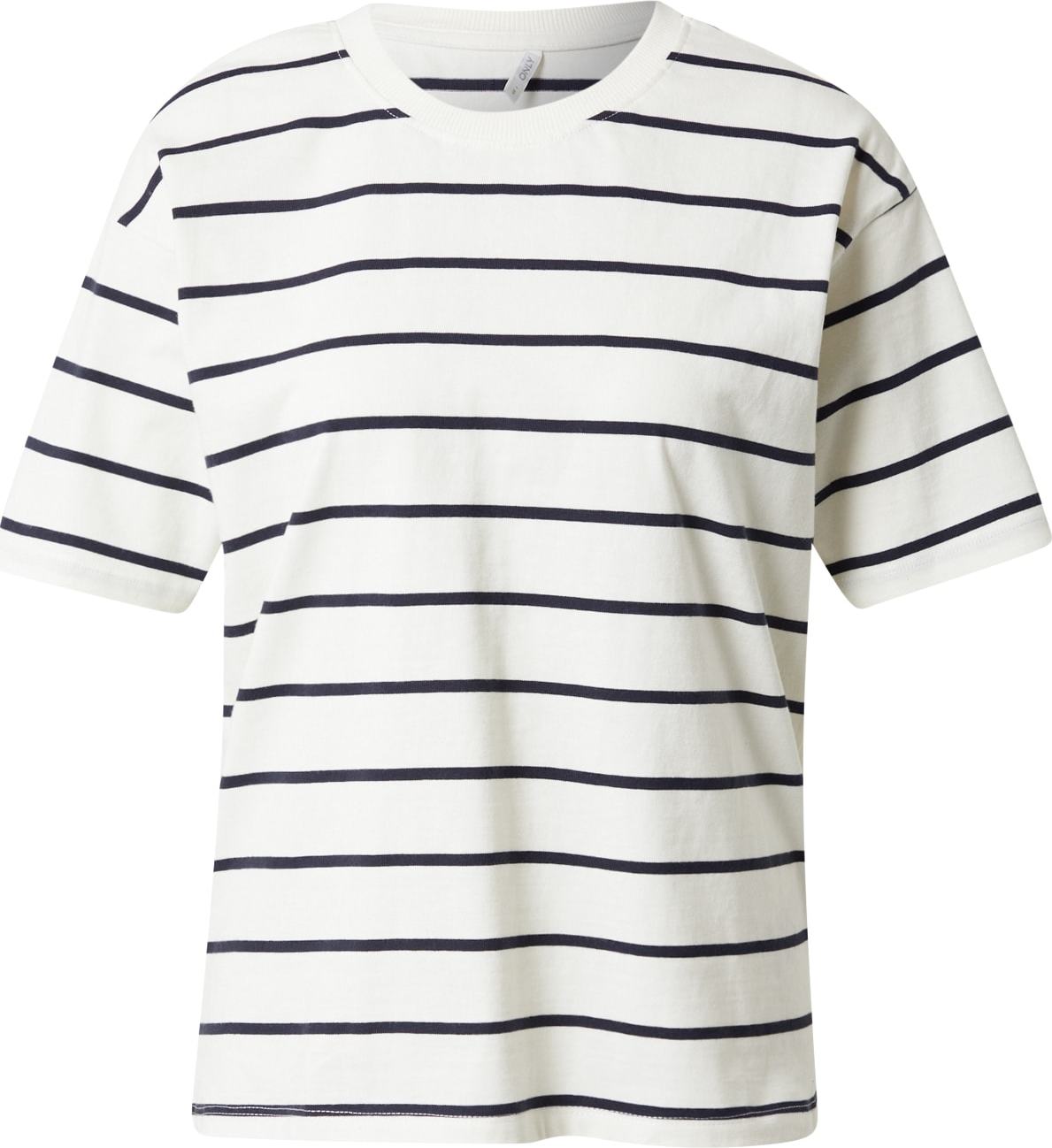 ONLY Tričko 'INKA' noční modrá / bílá