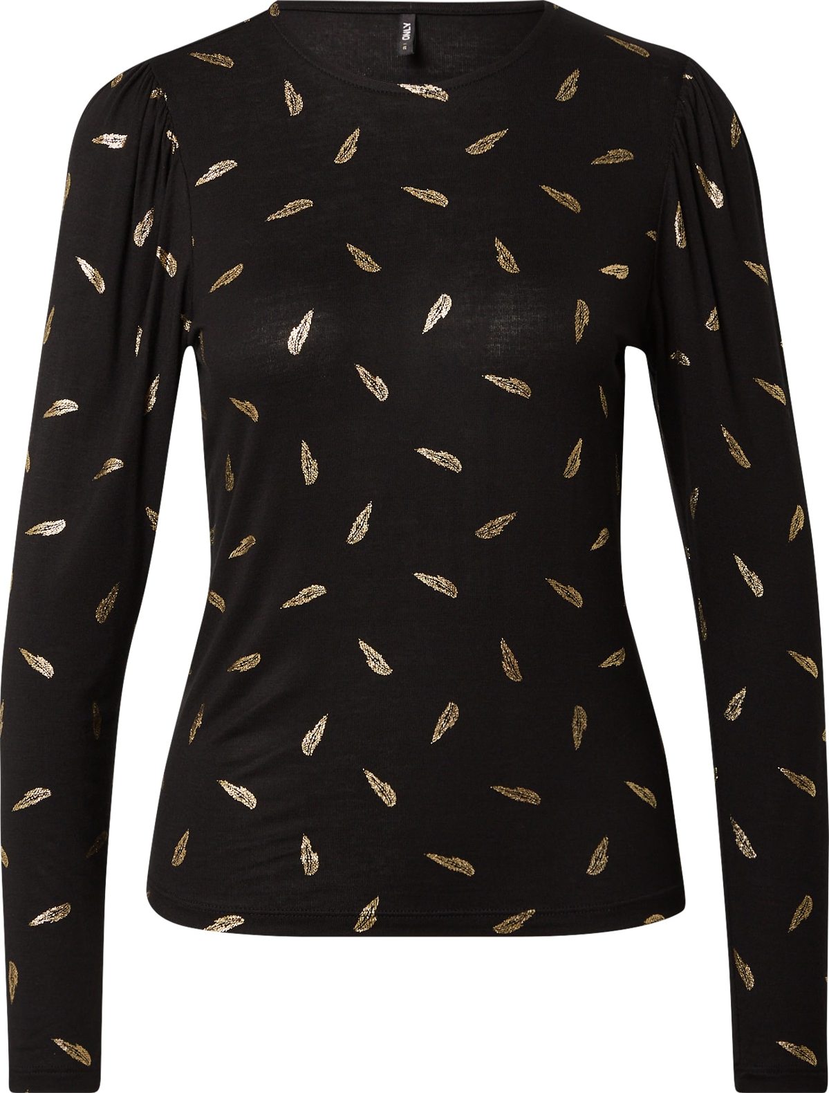 ONLY Tričko 'ISTA' zlatá / černá