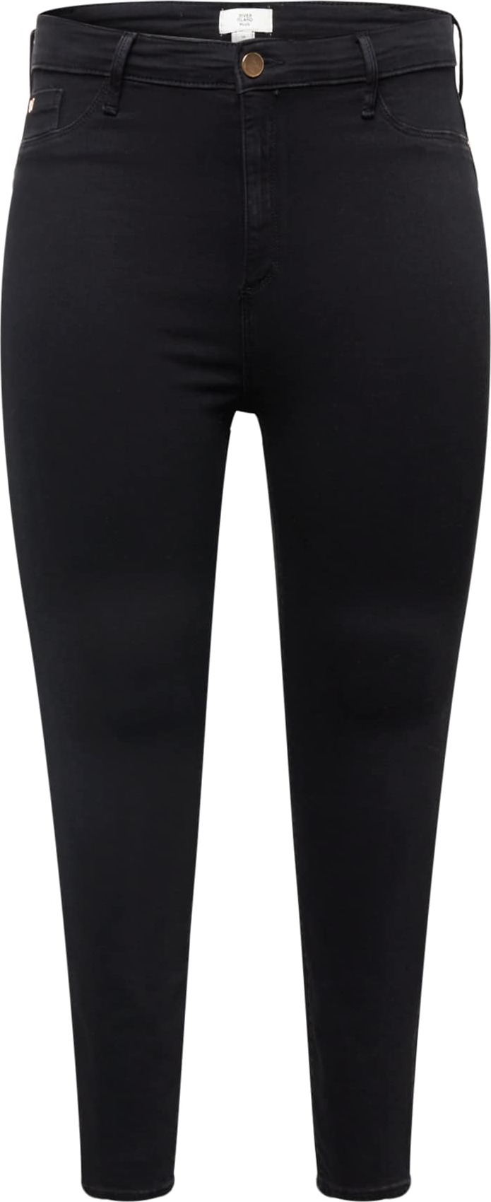 River Island Plus Džíny černá