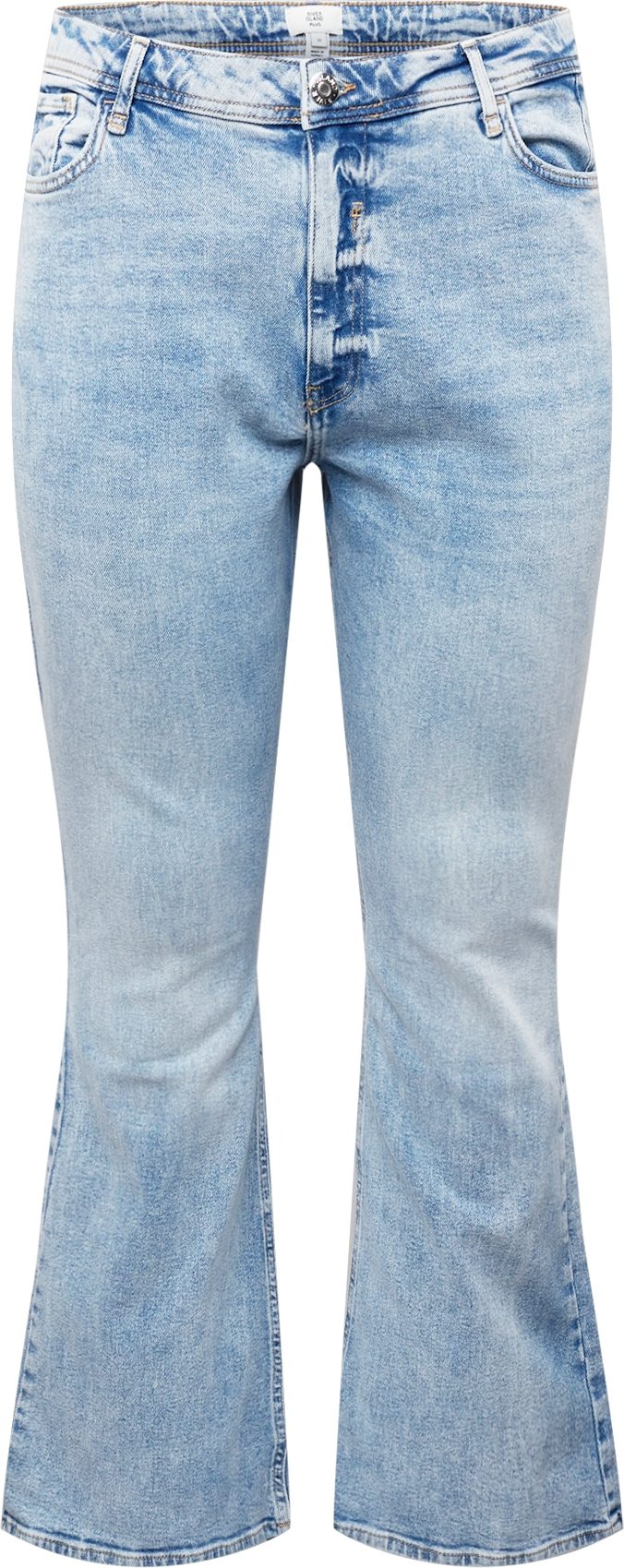 River Island Plus Džíny světlemodrá