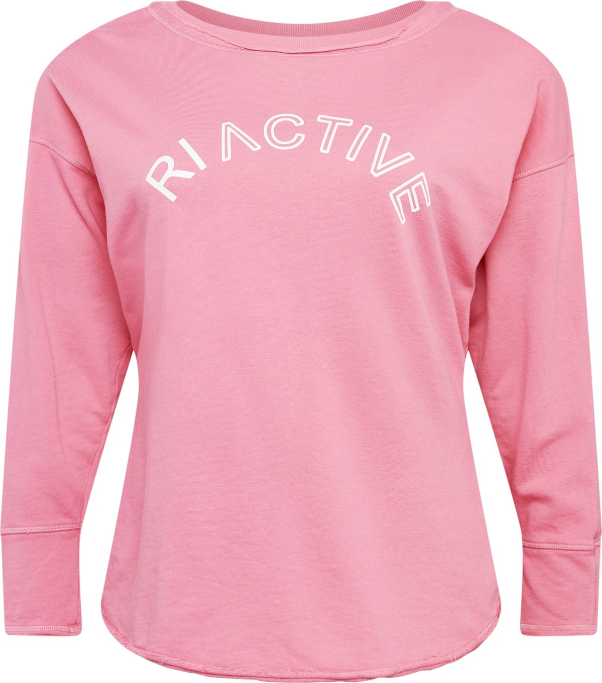 River Island Plus Mikina pink / bílá