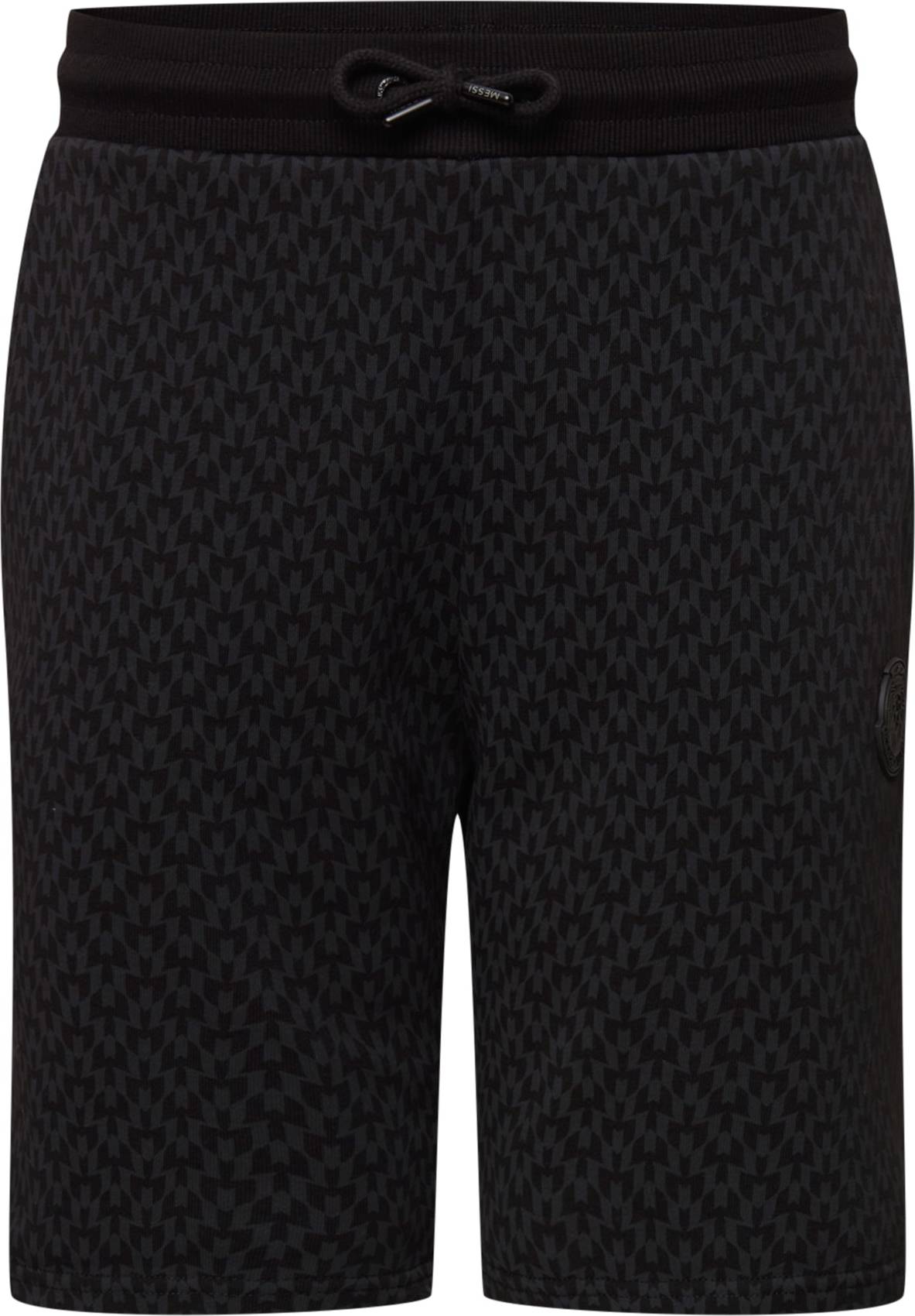 SikSilk Kalhoty šedá / černá